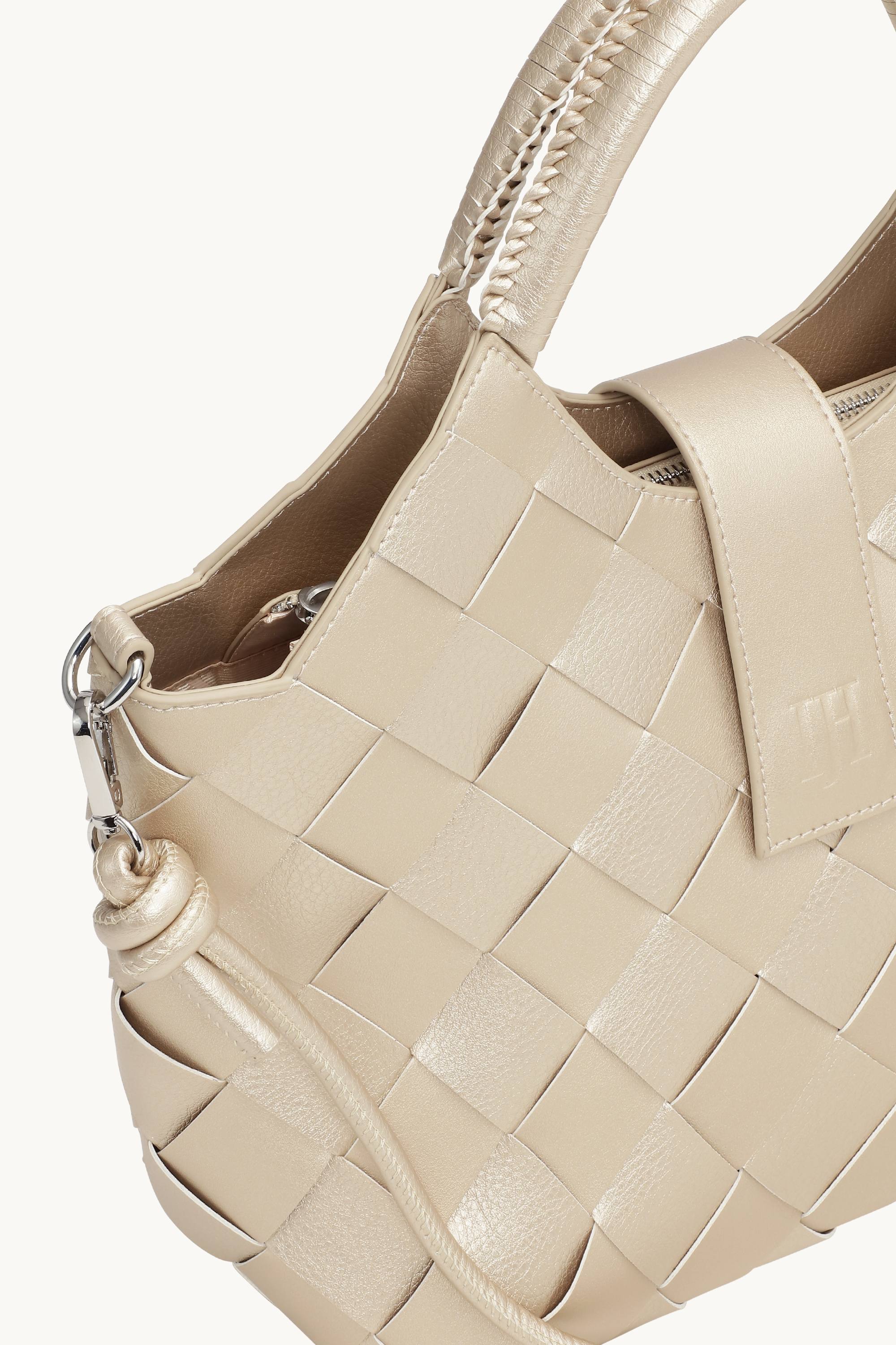 Braided Handbag - Platin - Image 4