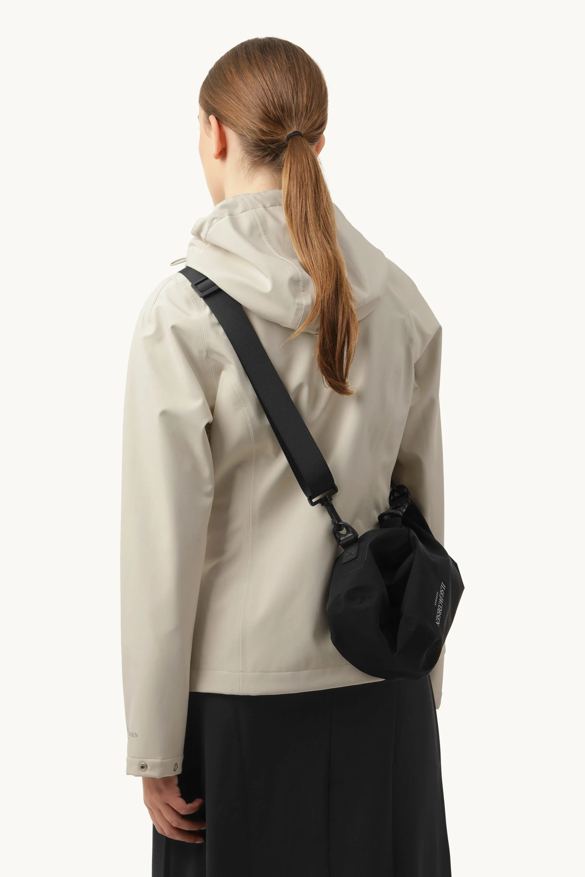 Short Softshell Raincoat - Bleached Sand - Image 3