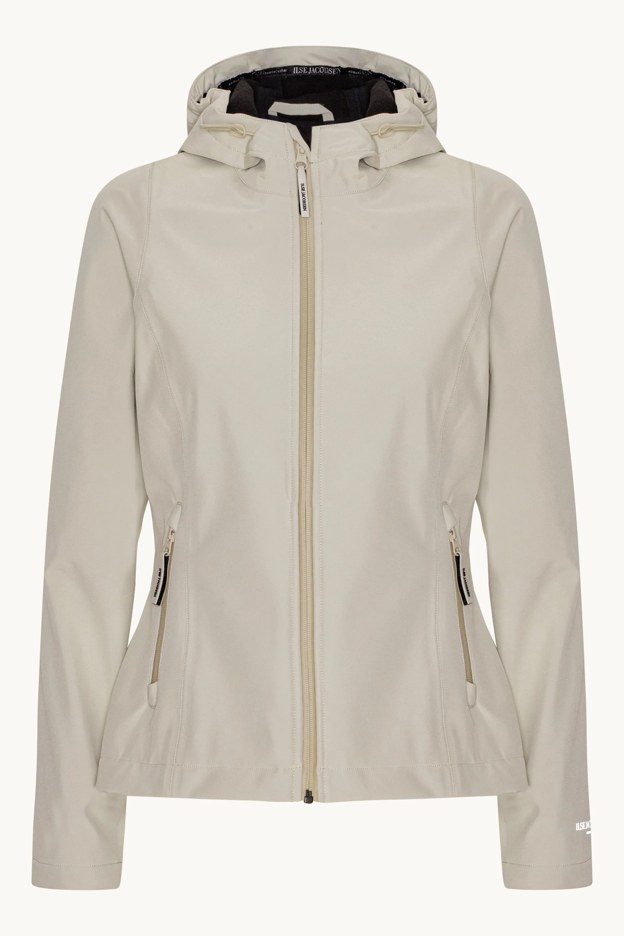 Short Softshell Raincoat - Bleached Sand - Image 5