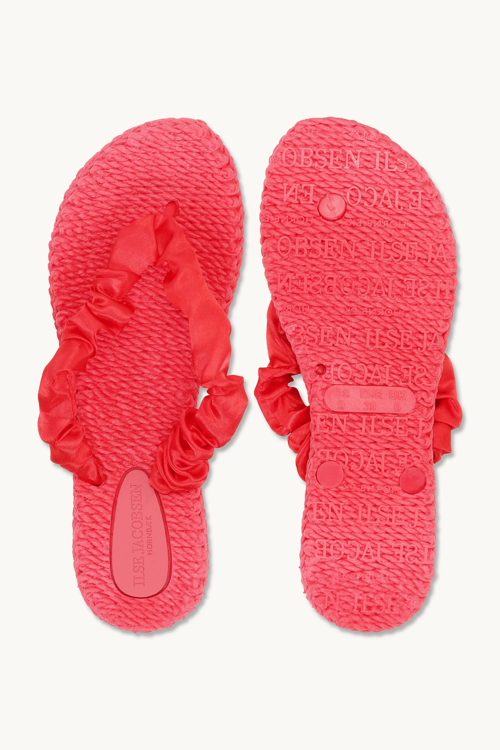 Flip-flops Fabric - Raspberry - Image 4