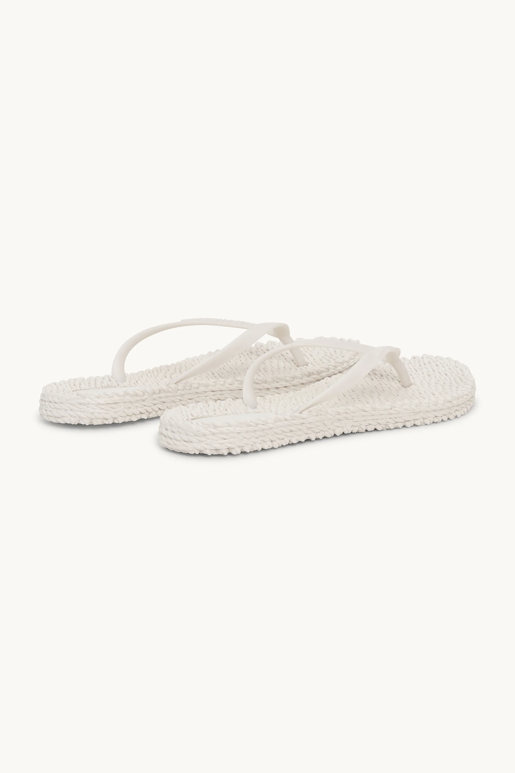 Flip Flops With Logo - Creme - Image 2