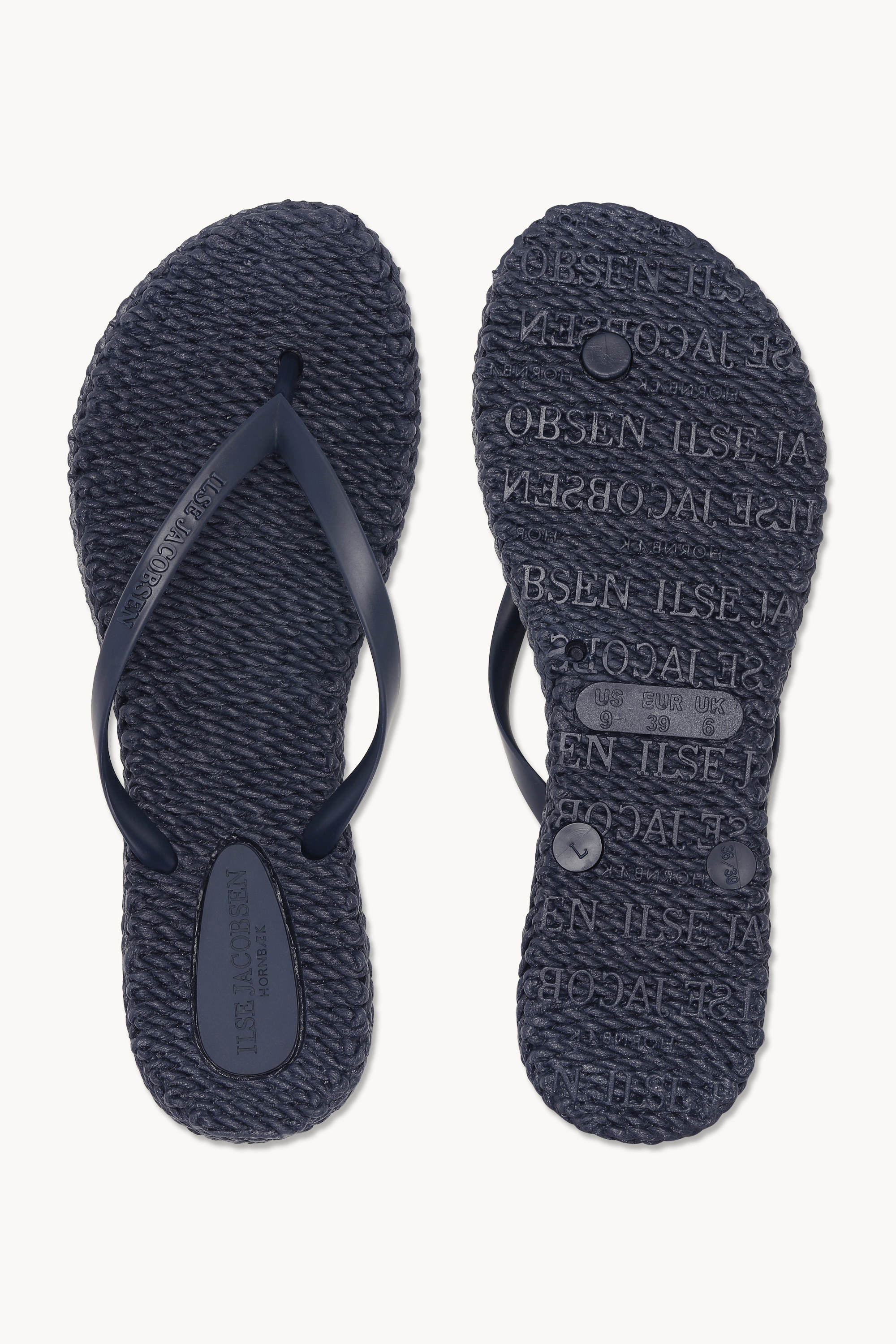 Flip Flops With Logo - Indigo - Image 4