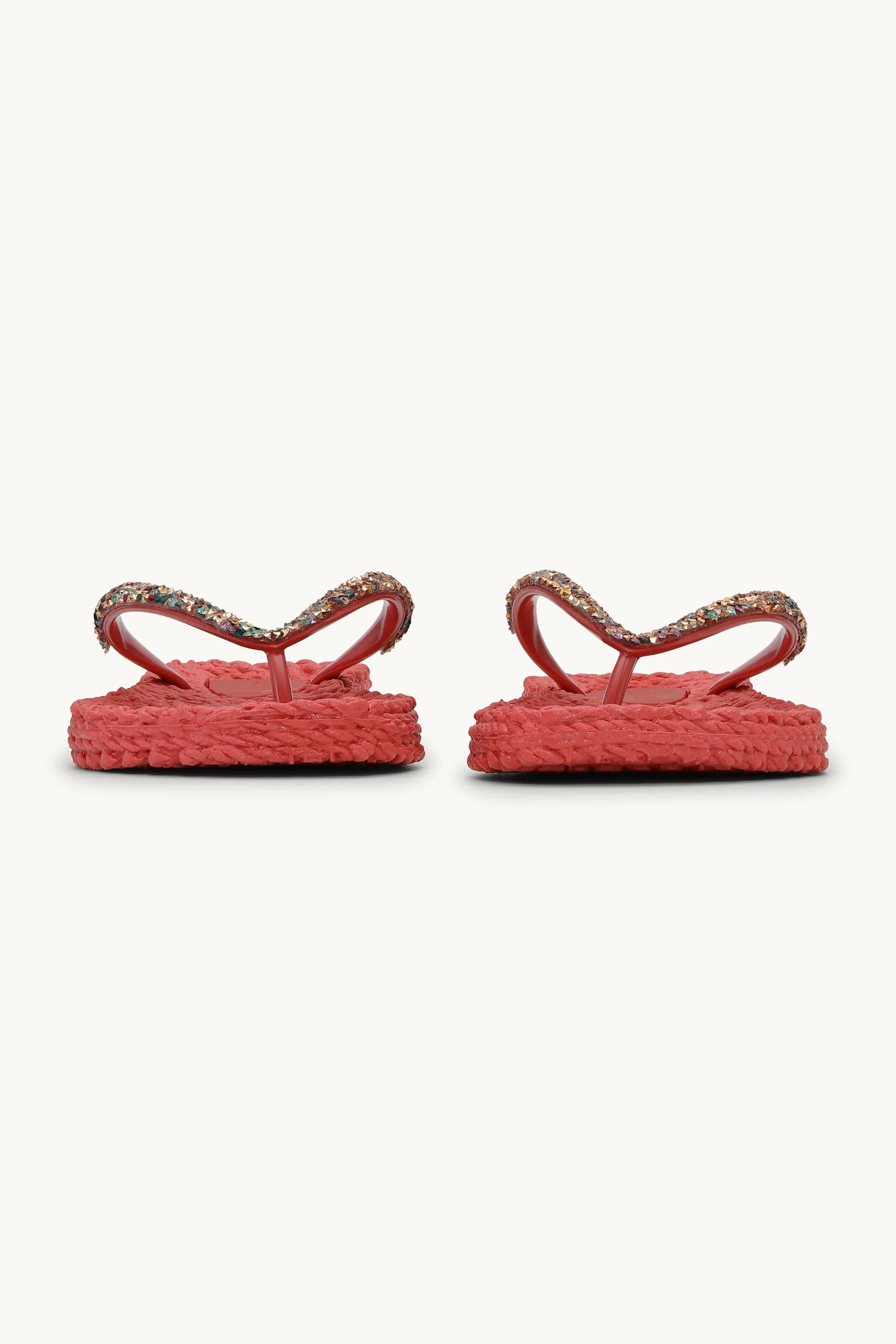 Flip Flops with Rhinestones - Baked Apple - Image 5