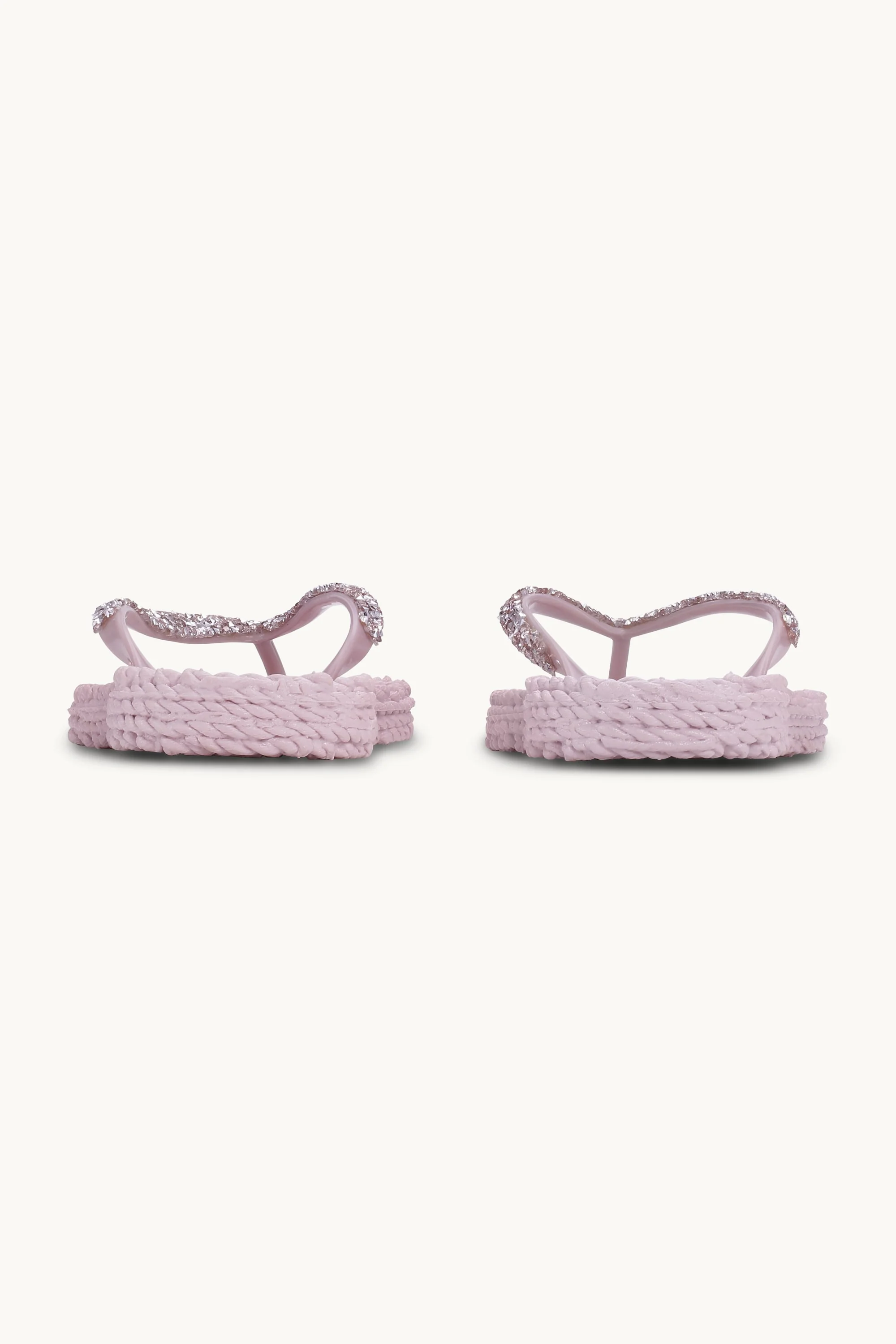 Flip Flops With Rhinestones - Mauve Shadows - Image 5