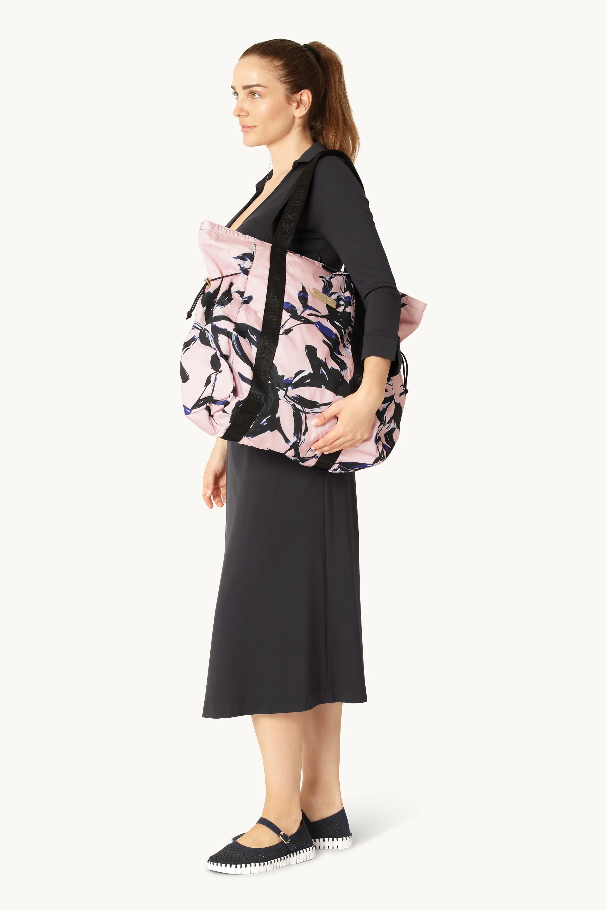 Light Rain Shopper Bag - Peachskin - Image 5