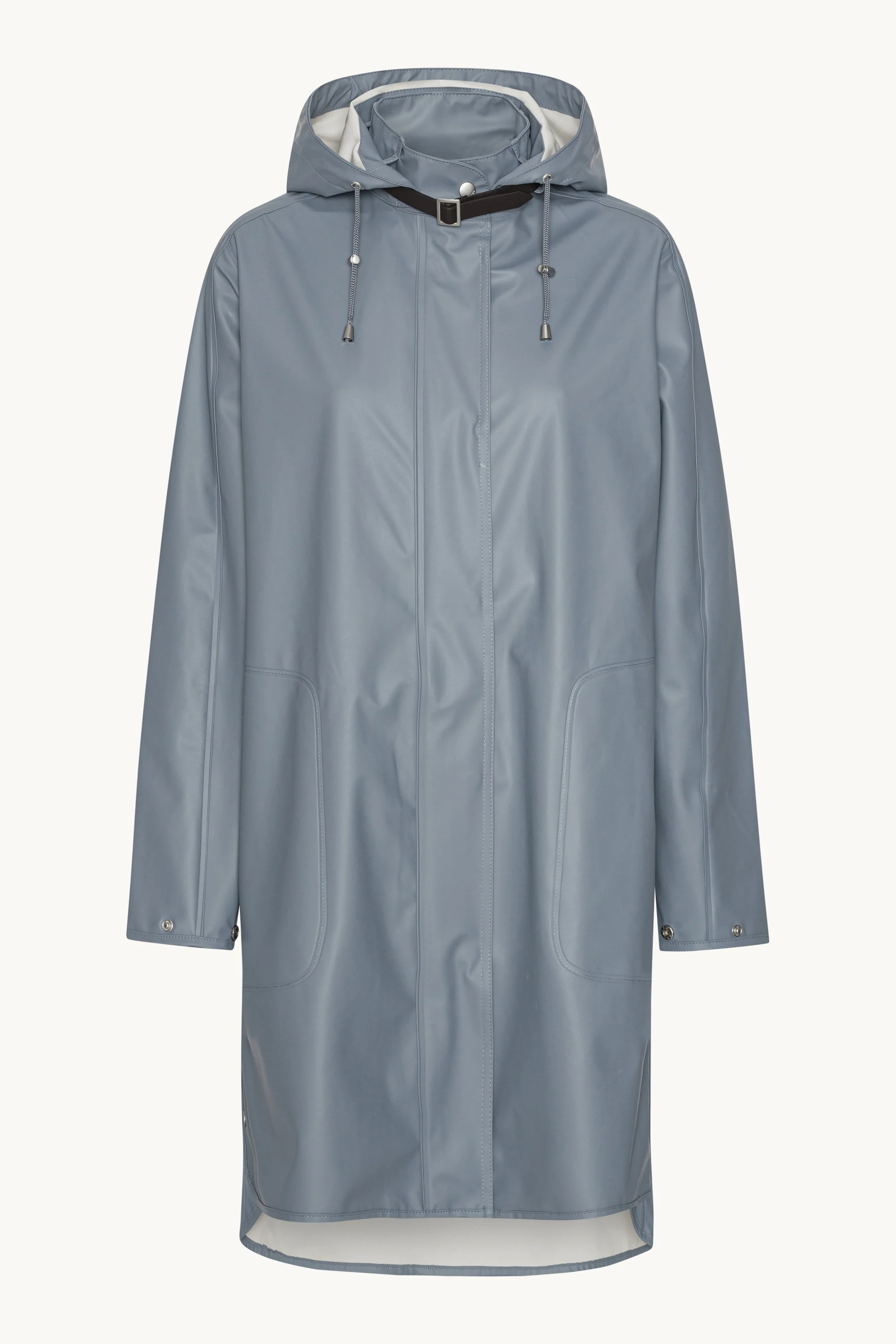 Light Raincoat - Grey Blue - Image 5