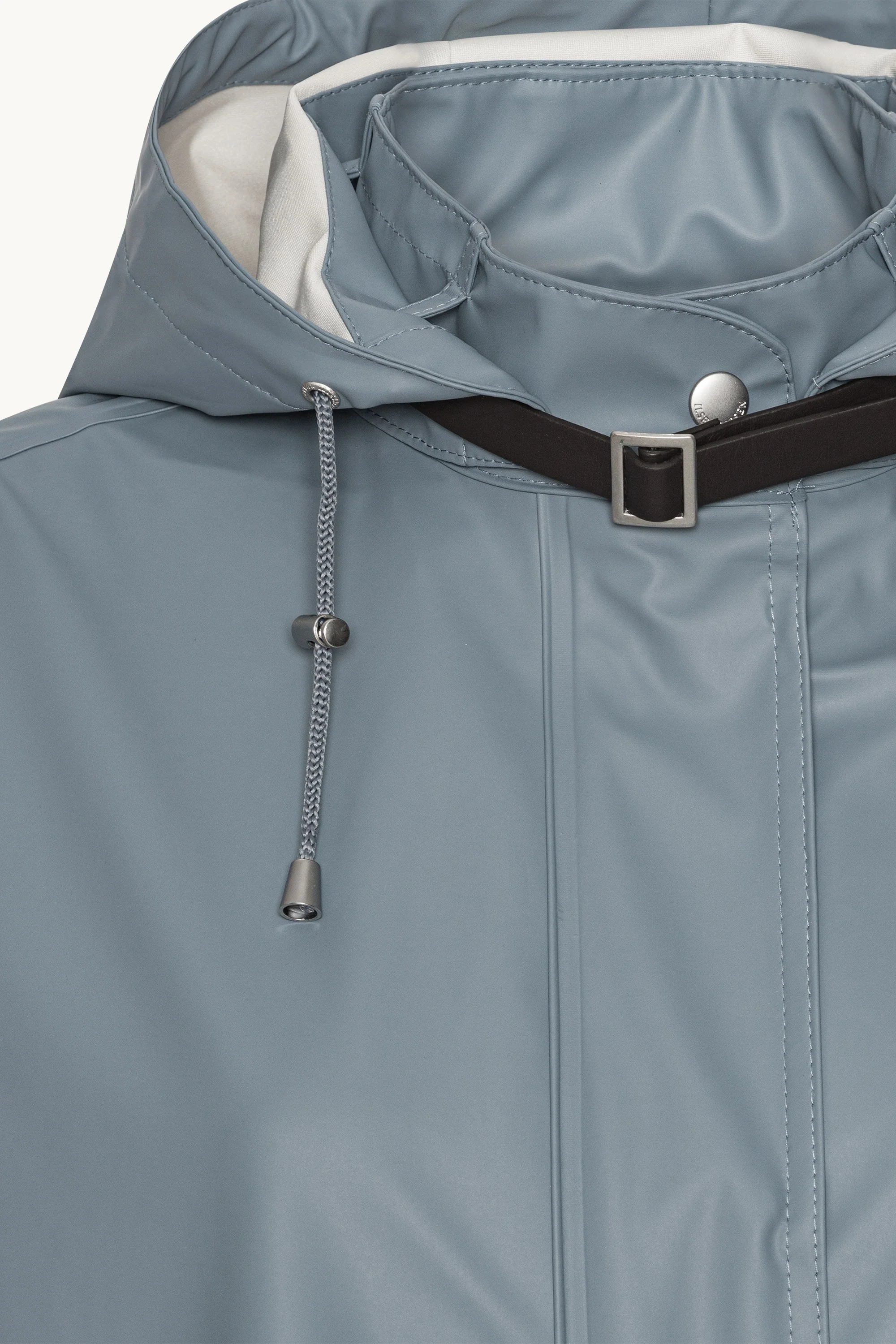 Light Raincoat - Grey Blue - Image 7