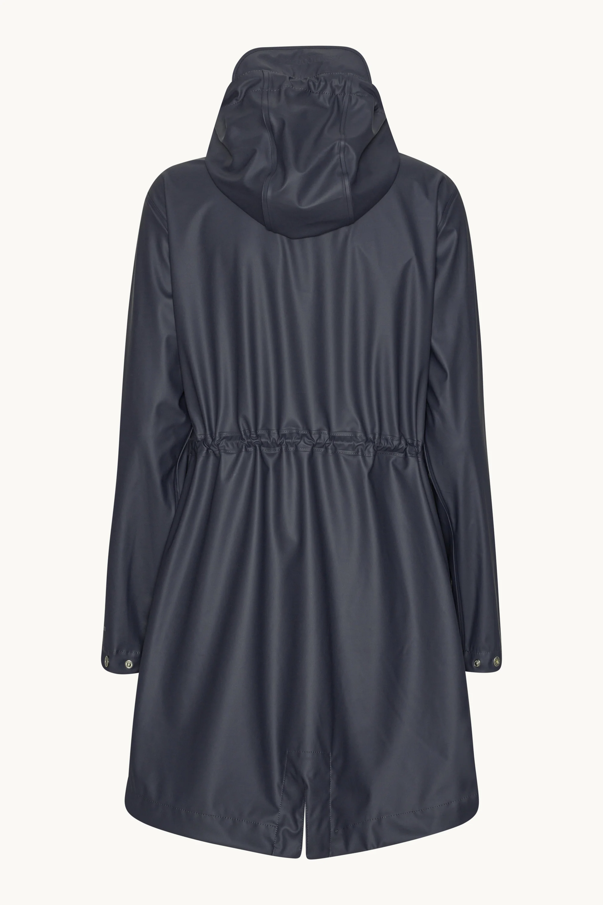Long Parka Rain Jacket - Ombre Blue - Image 6