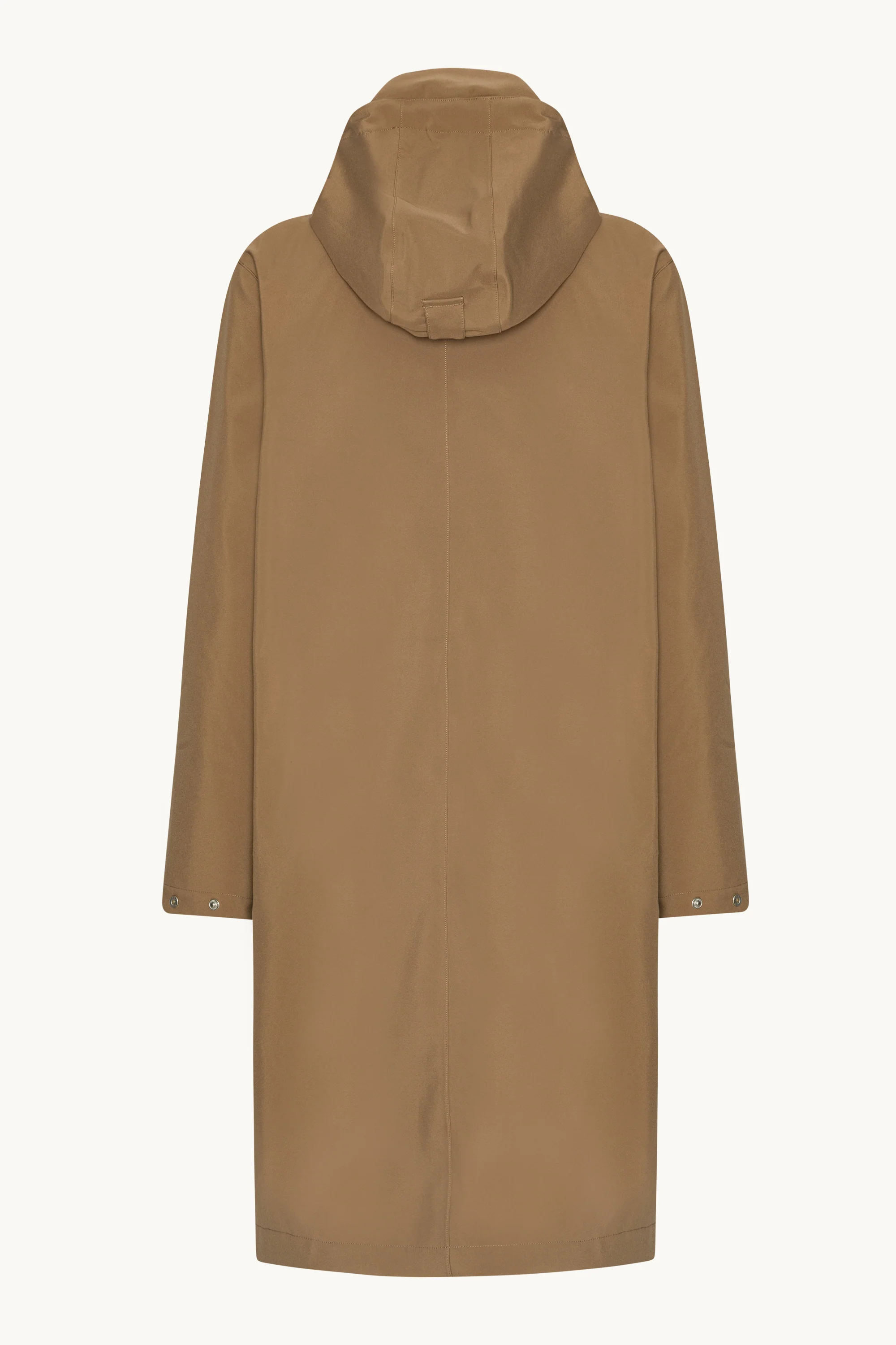 Long Softshell Raincoat - Mocca - Image 6