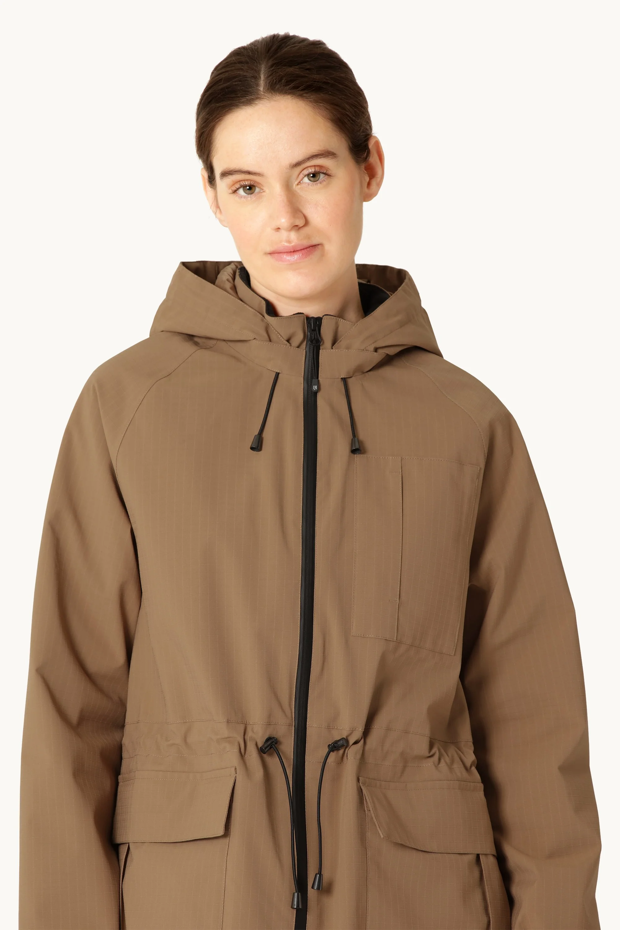 Long Winter Coat - Mocca - Image 4