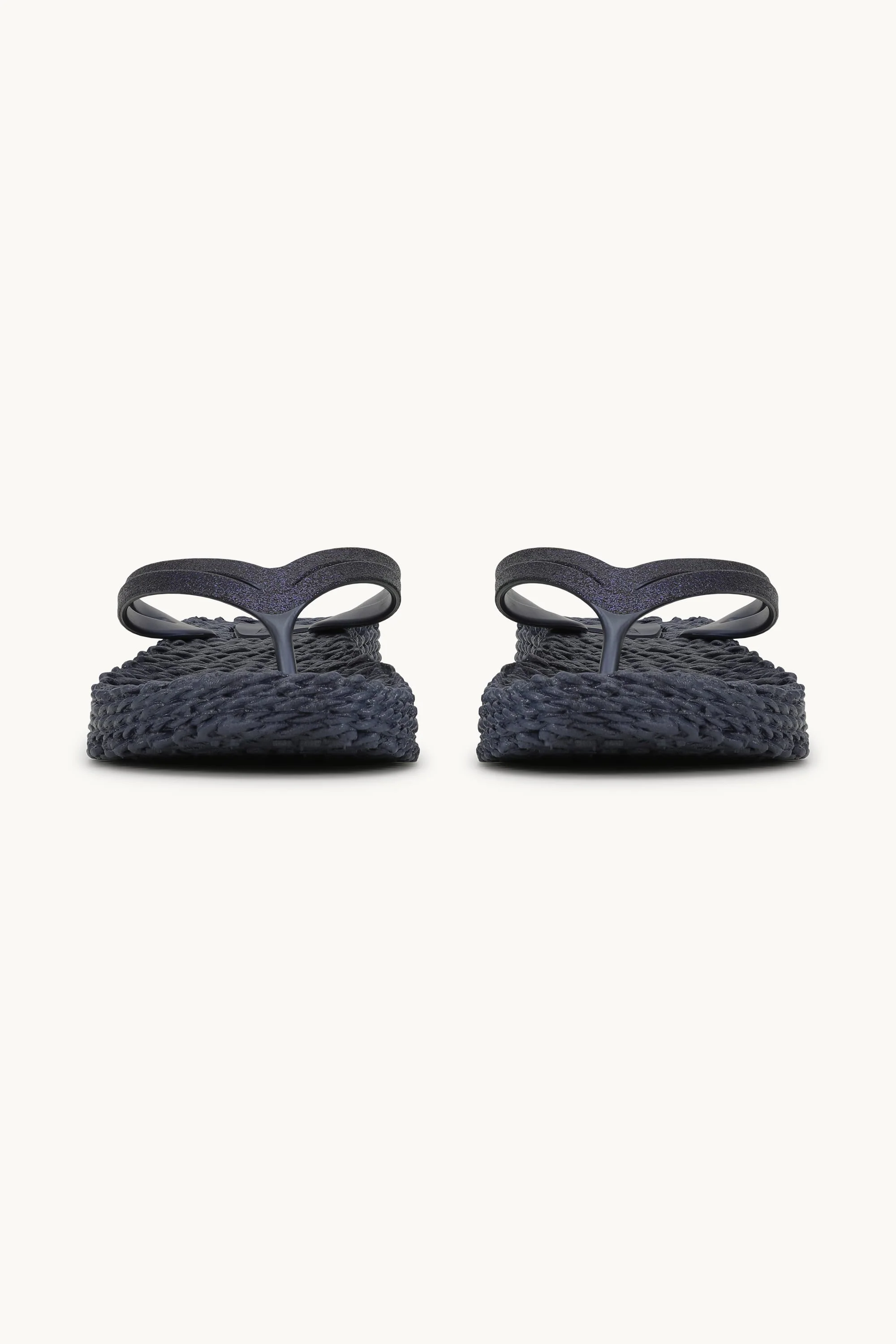 Platform Flip-flops Glitter - Indigo - Image 5