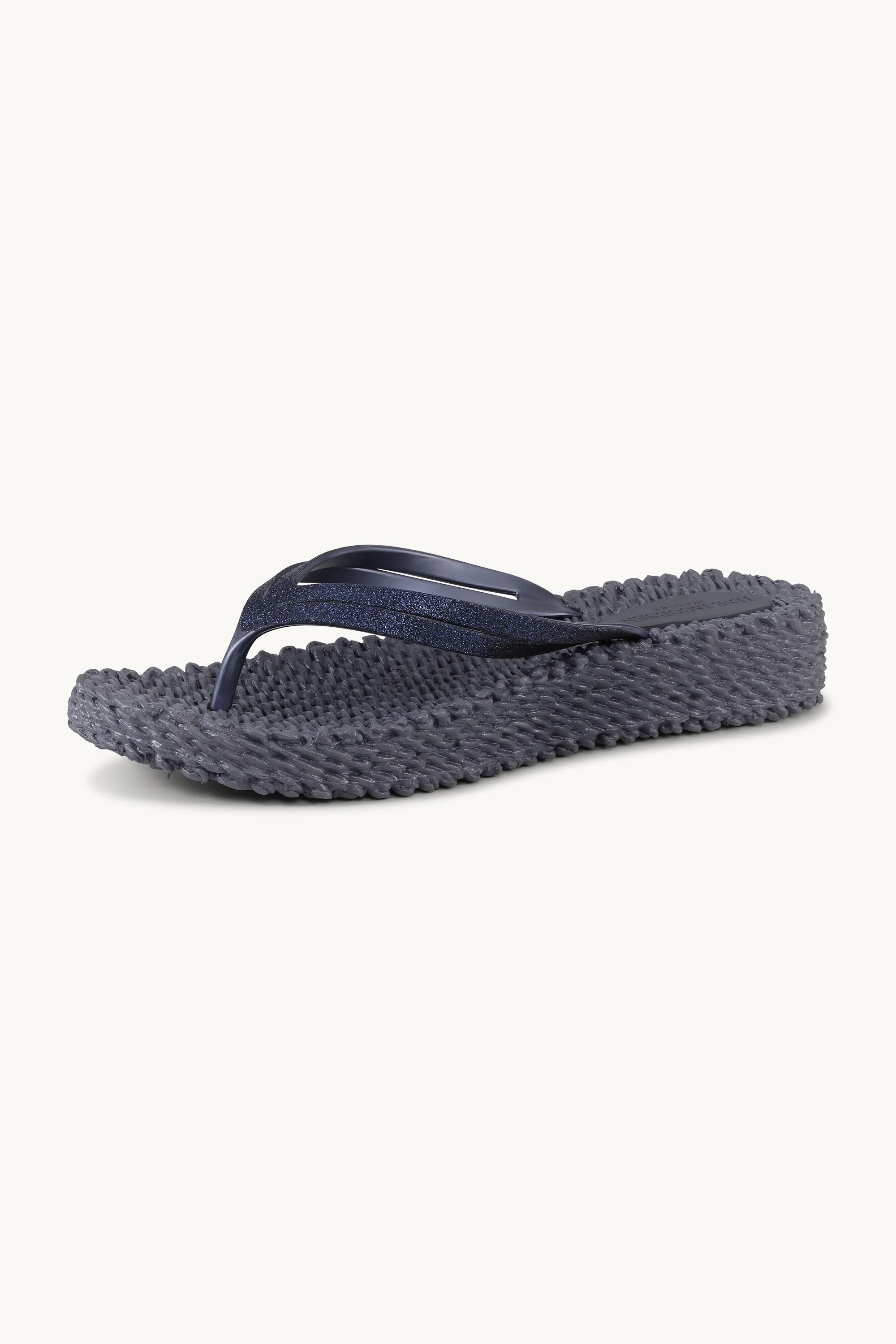 Platform Flip-flops Glitter - Ombre Blue - Image 7