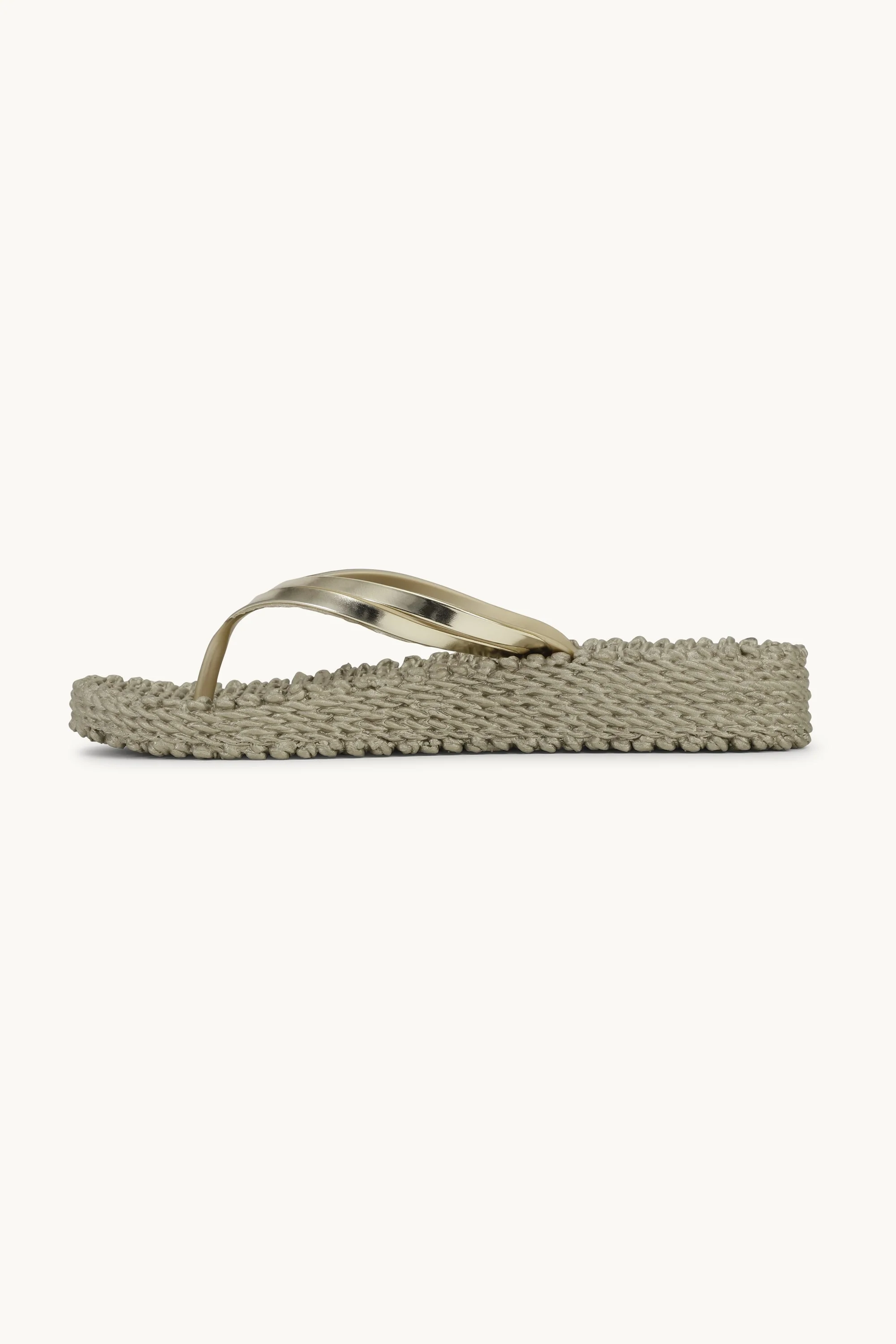 Platform Flip-flops Metallic - Platin - Image 3