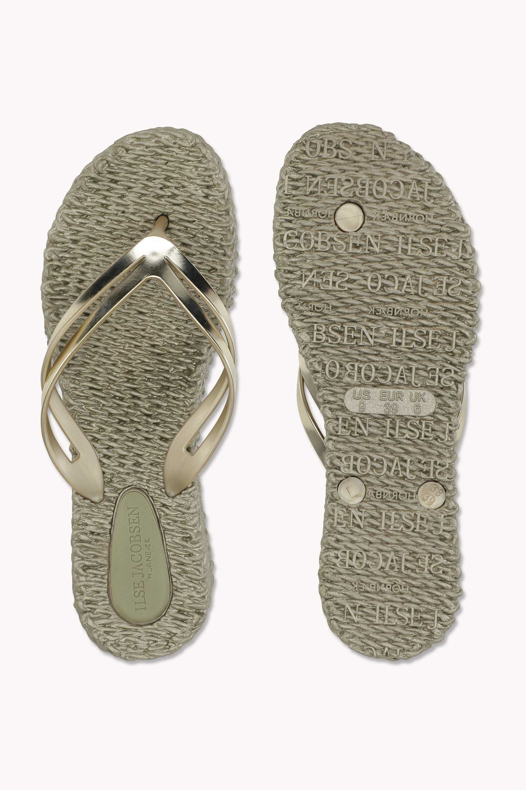 Platform Flip-flops Metallic - Platin - Image 4