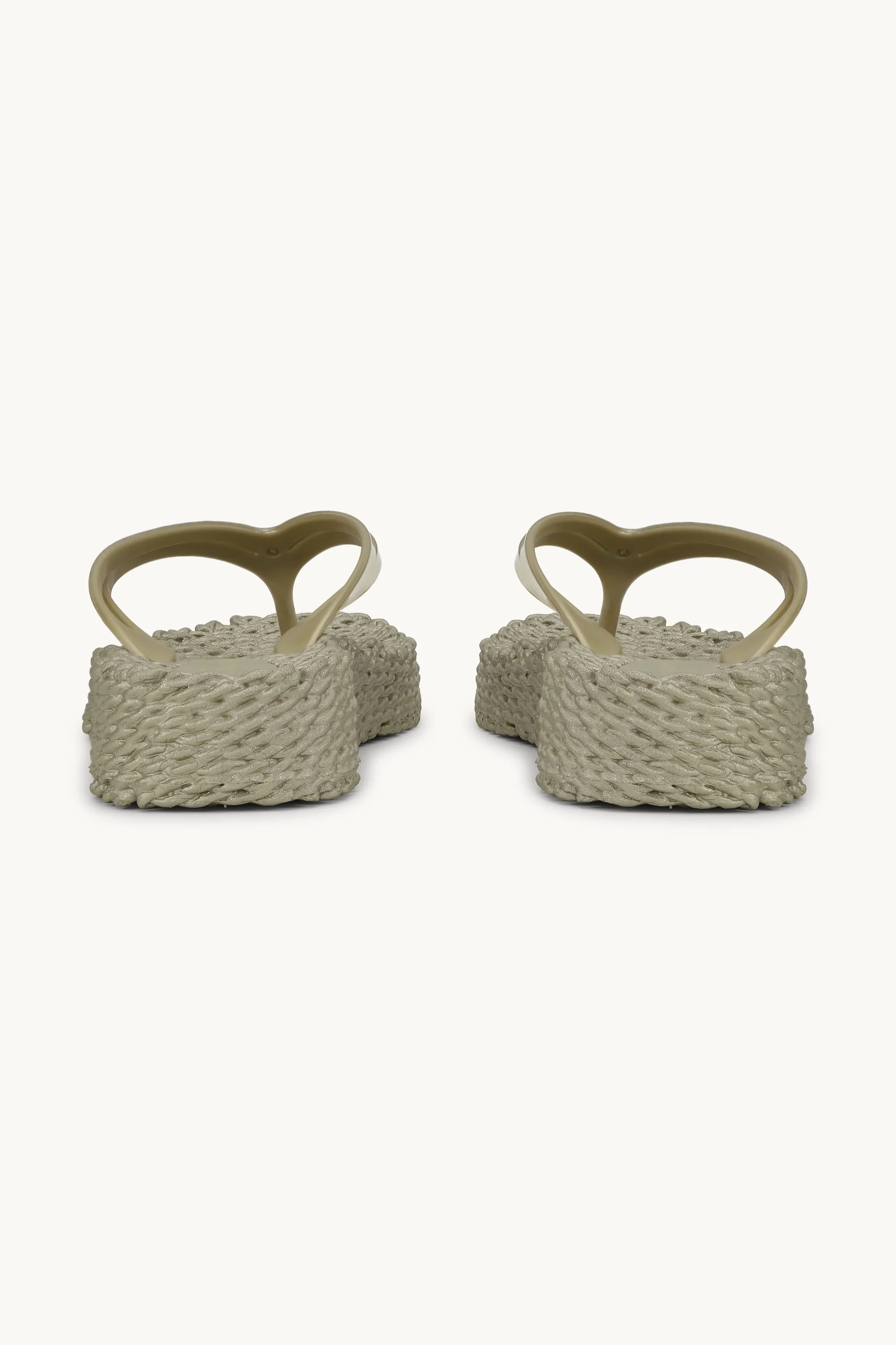 Platform Flip-flops Metallic - Platin - Image 6