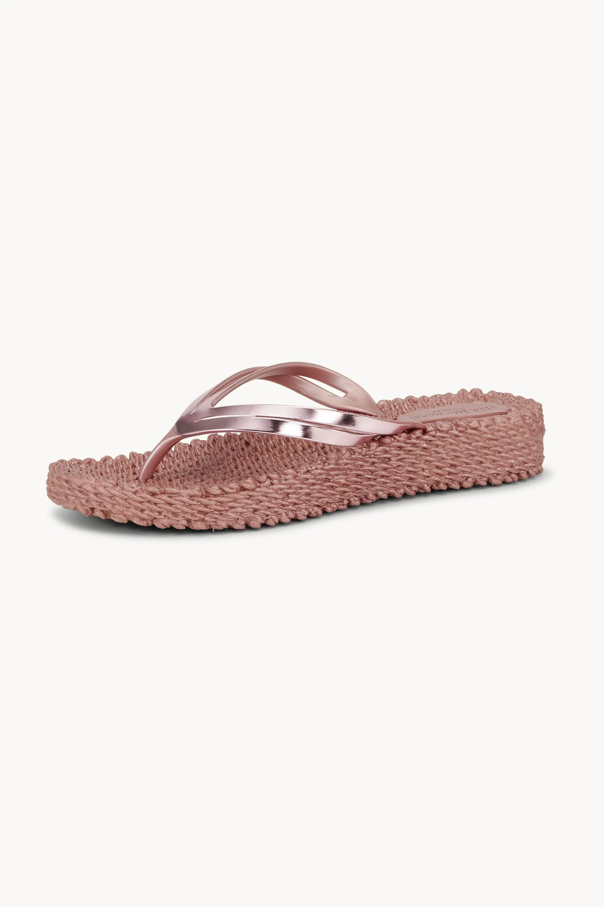 Platform Flip-flops Metallic - Rose Gold - Image 7