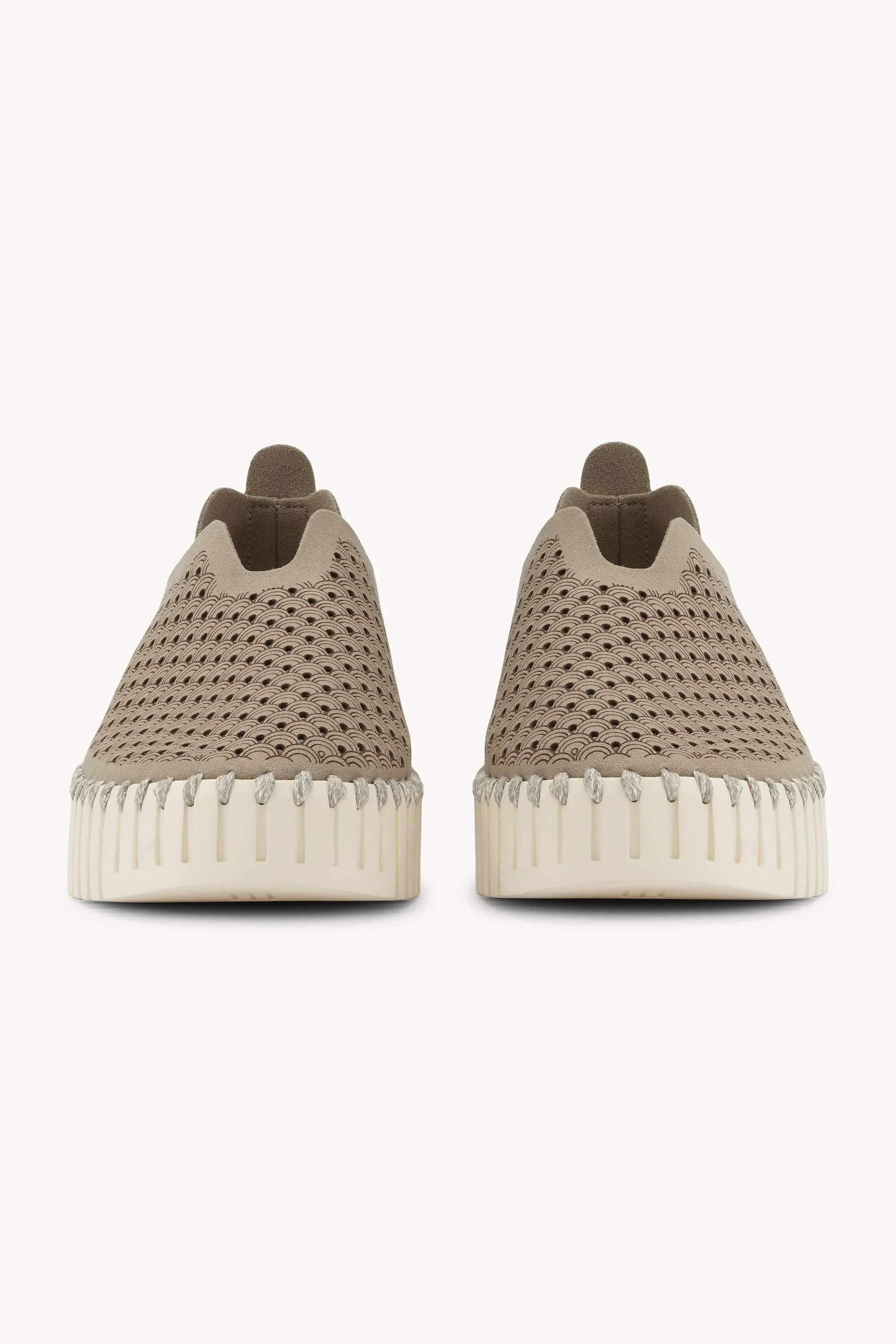 Platform Tulip Flats - Coriander Pearled Ivory - Image 5