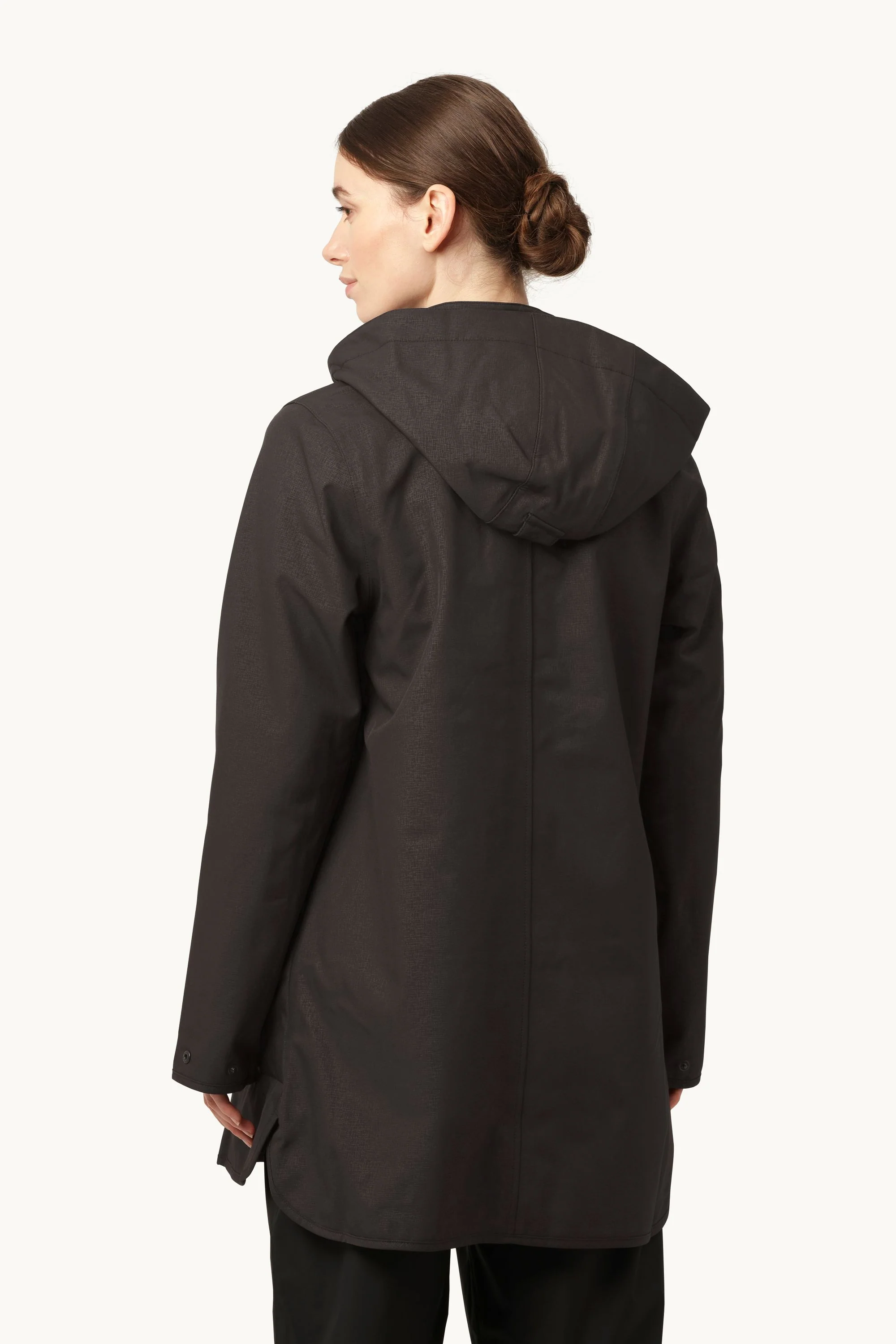Softshell Raincoat A-line - Black - Image 4