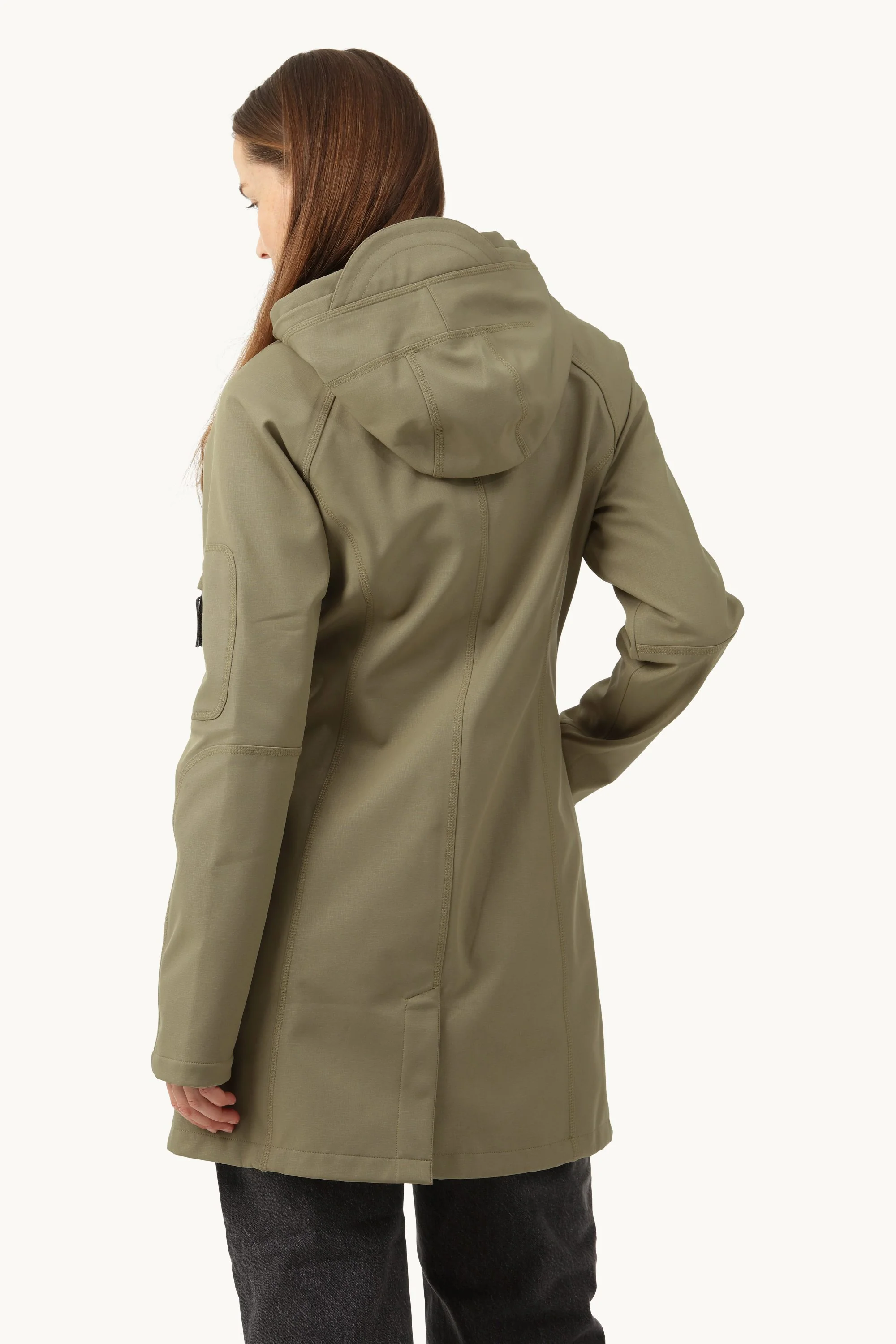 Softshell Raincoat - Covert Green - Image 3