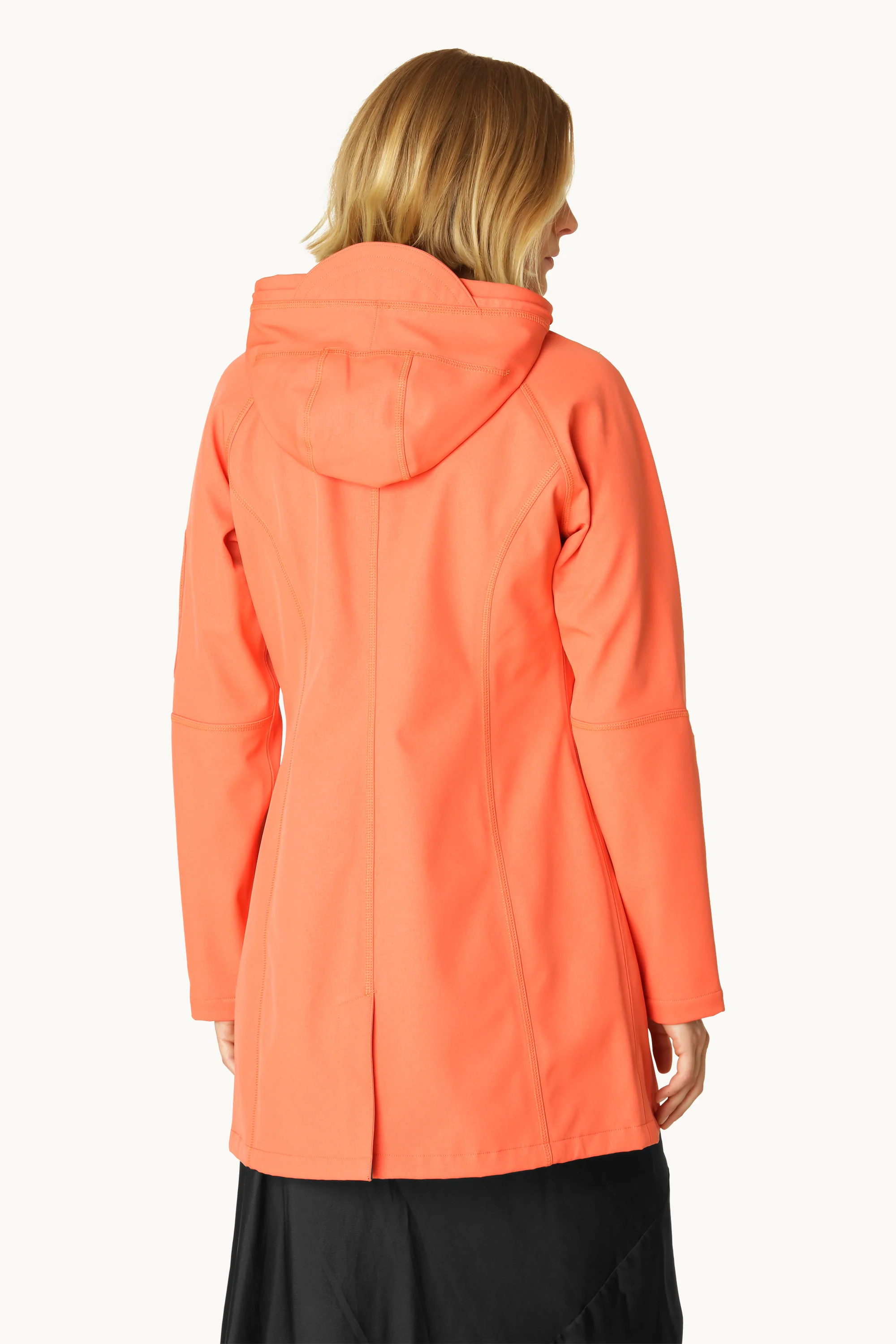 Softshell Raincoat - Hot Orange - Image 3