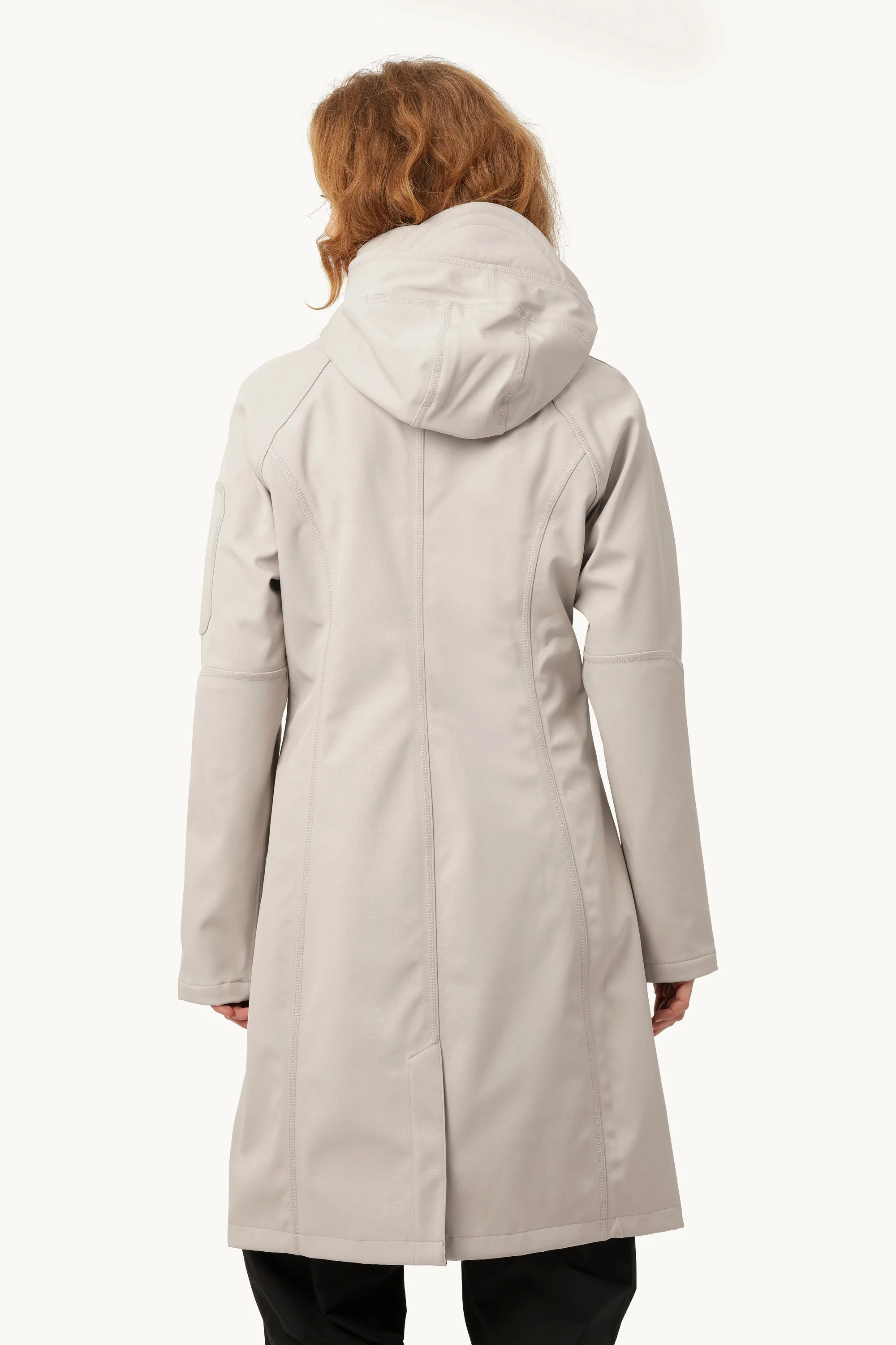 Long Softshell Raincoat - Chateau Gray - Image 3