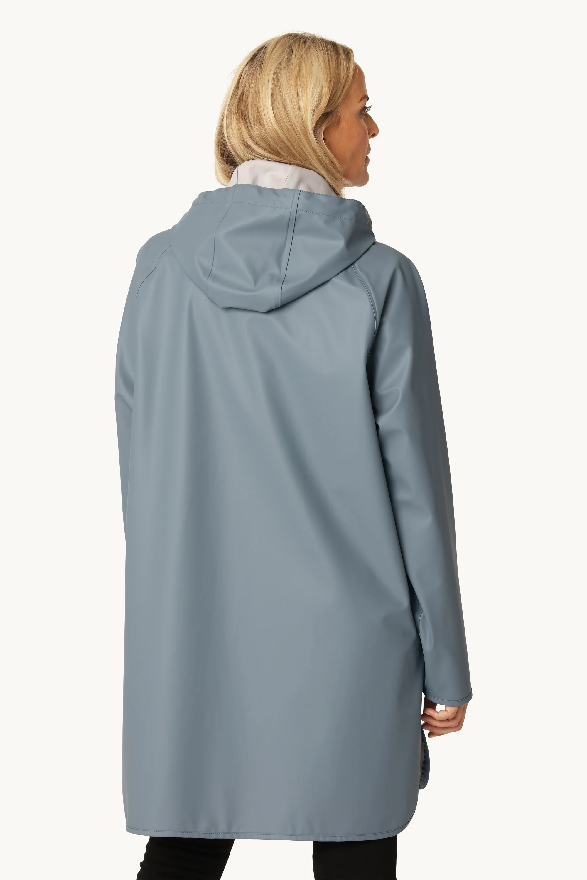 Raincoat - Grey Blue - Image 3