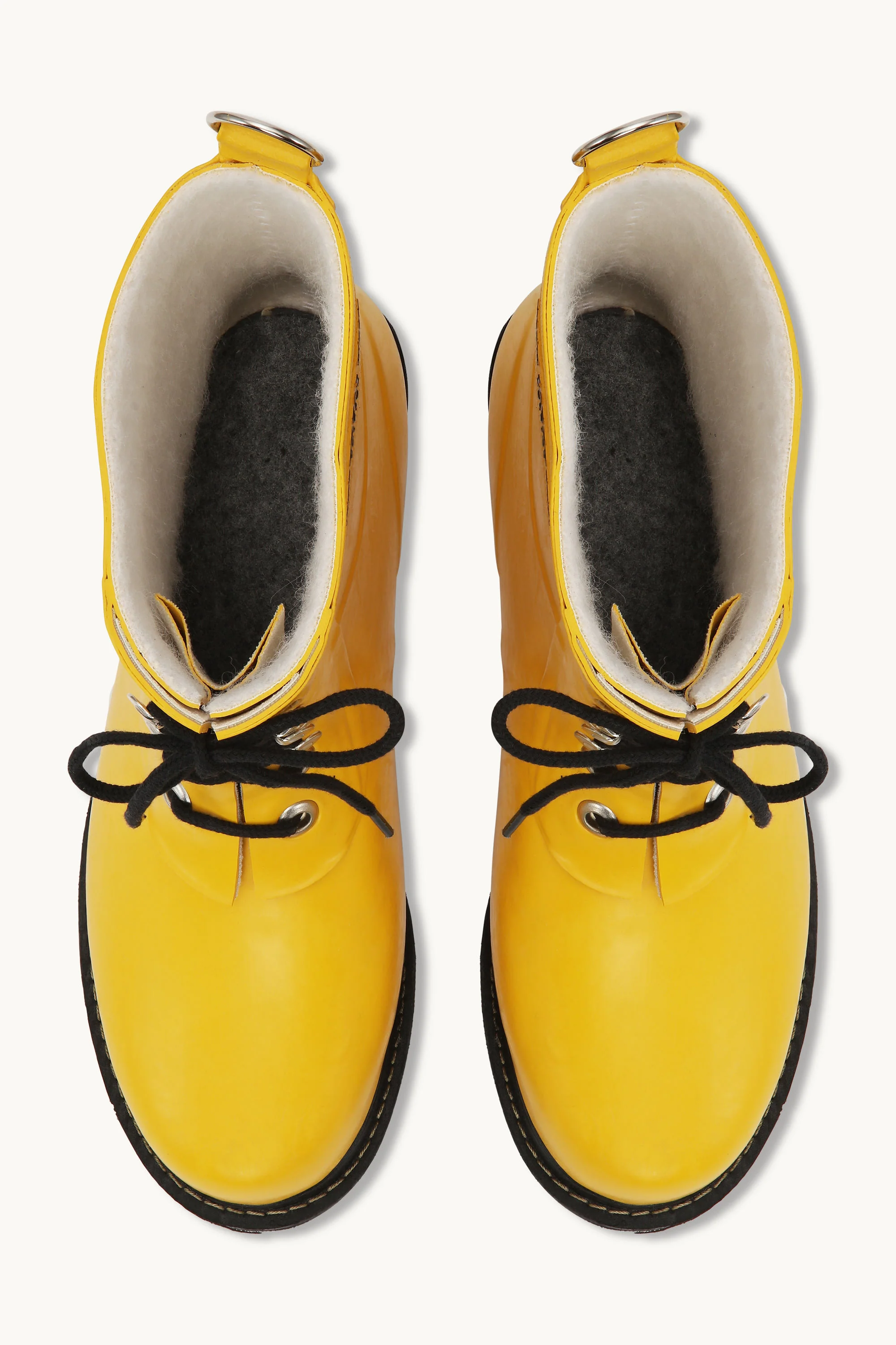 Short Rubber Boots - Cyber Yellow - Image 3