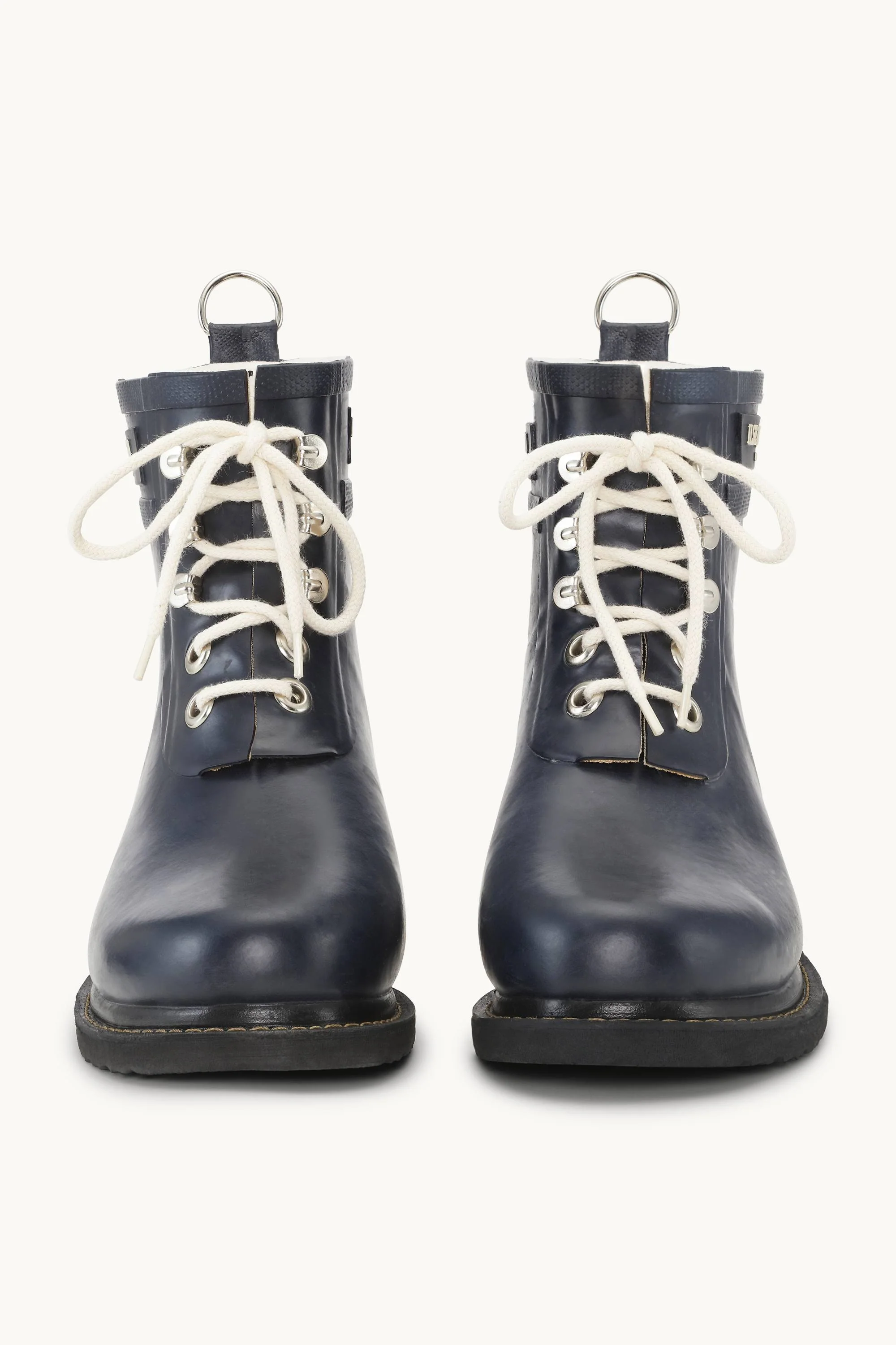 Short Rubber Boots - Dark Indigo - Image 5