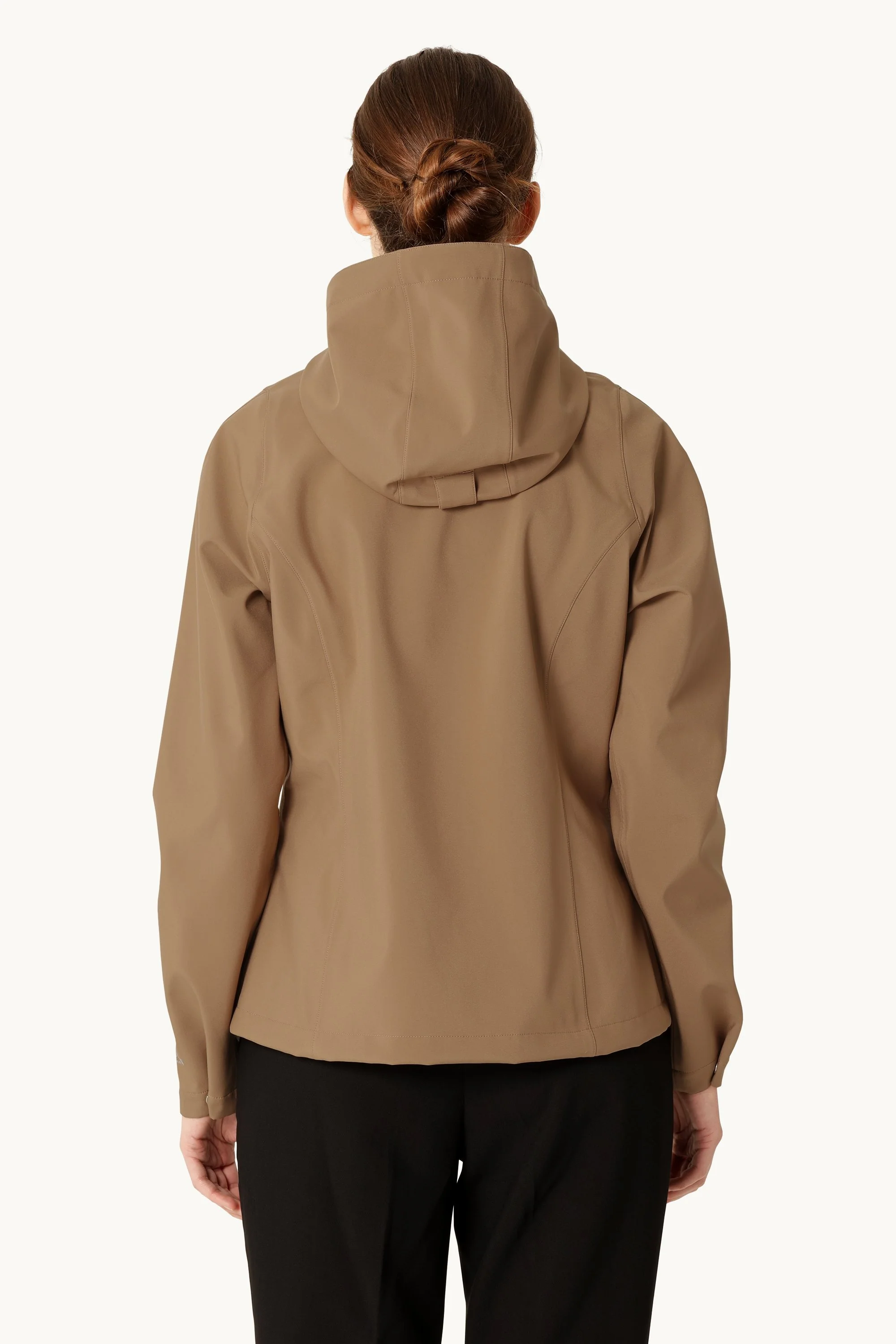 Short Softshell Raincoat - Mocca - Image 3