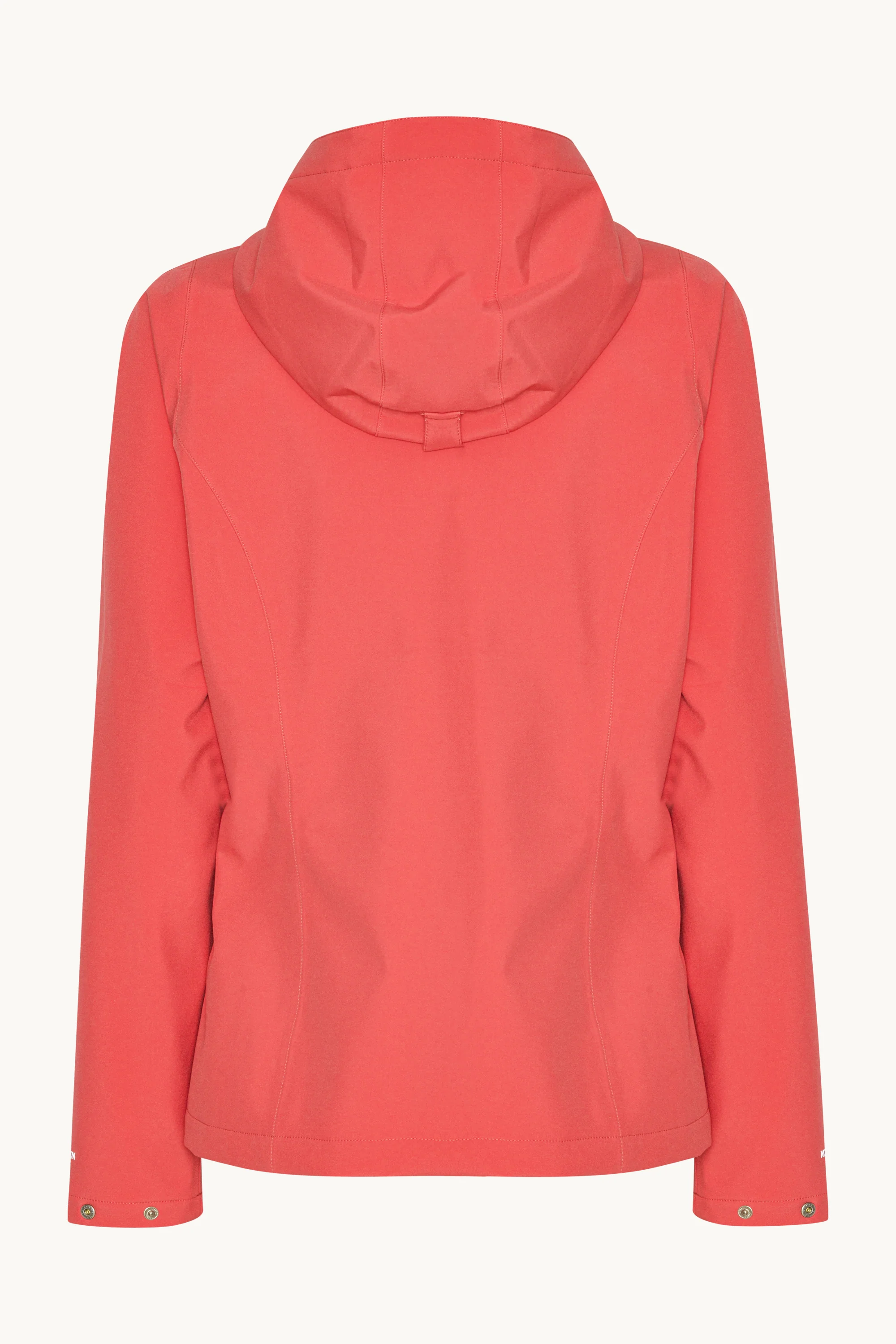 Short Softshell Raincoat - Spiced Coral - Image 6