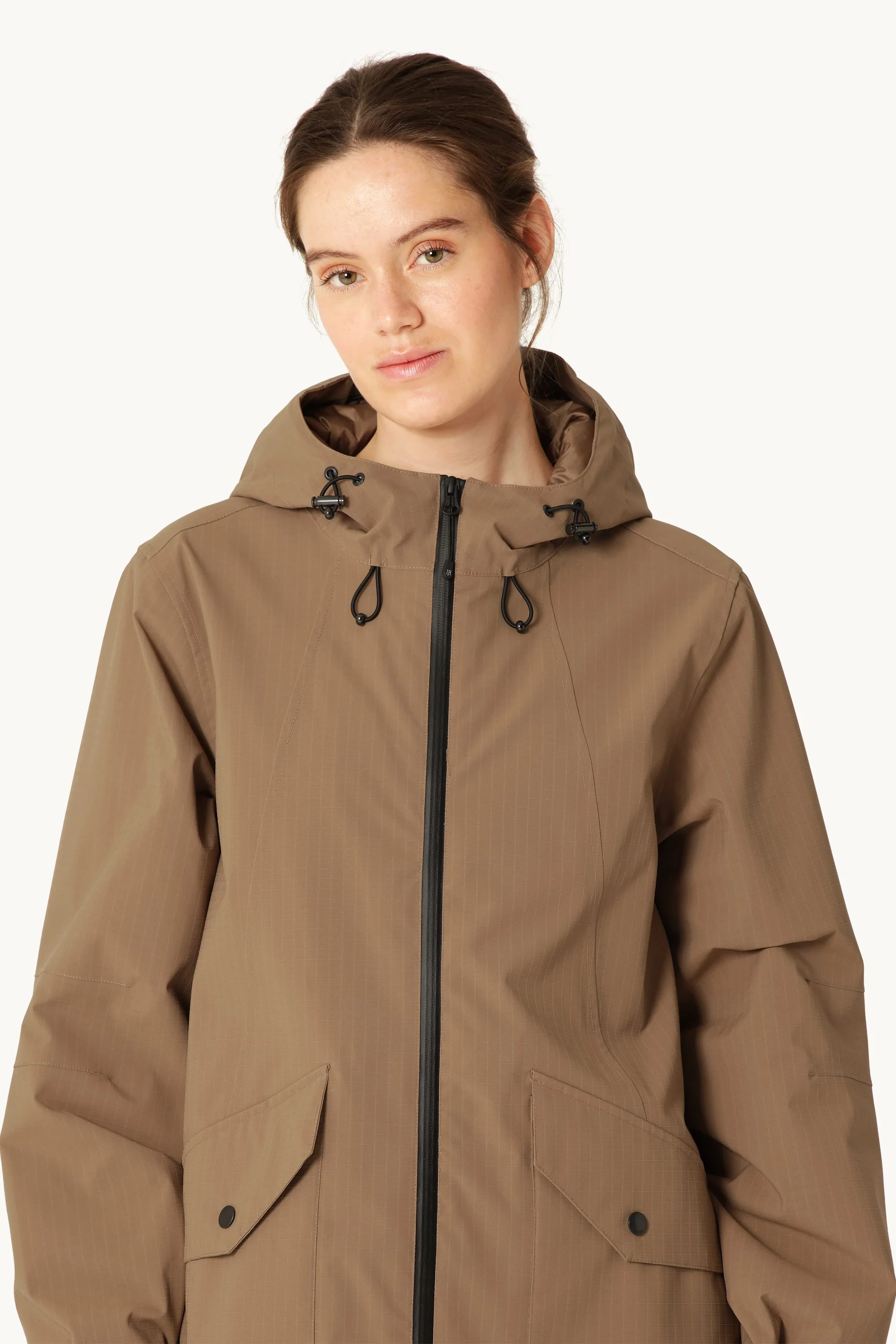 Short Winter Jacket - Mocca - Image 4
