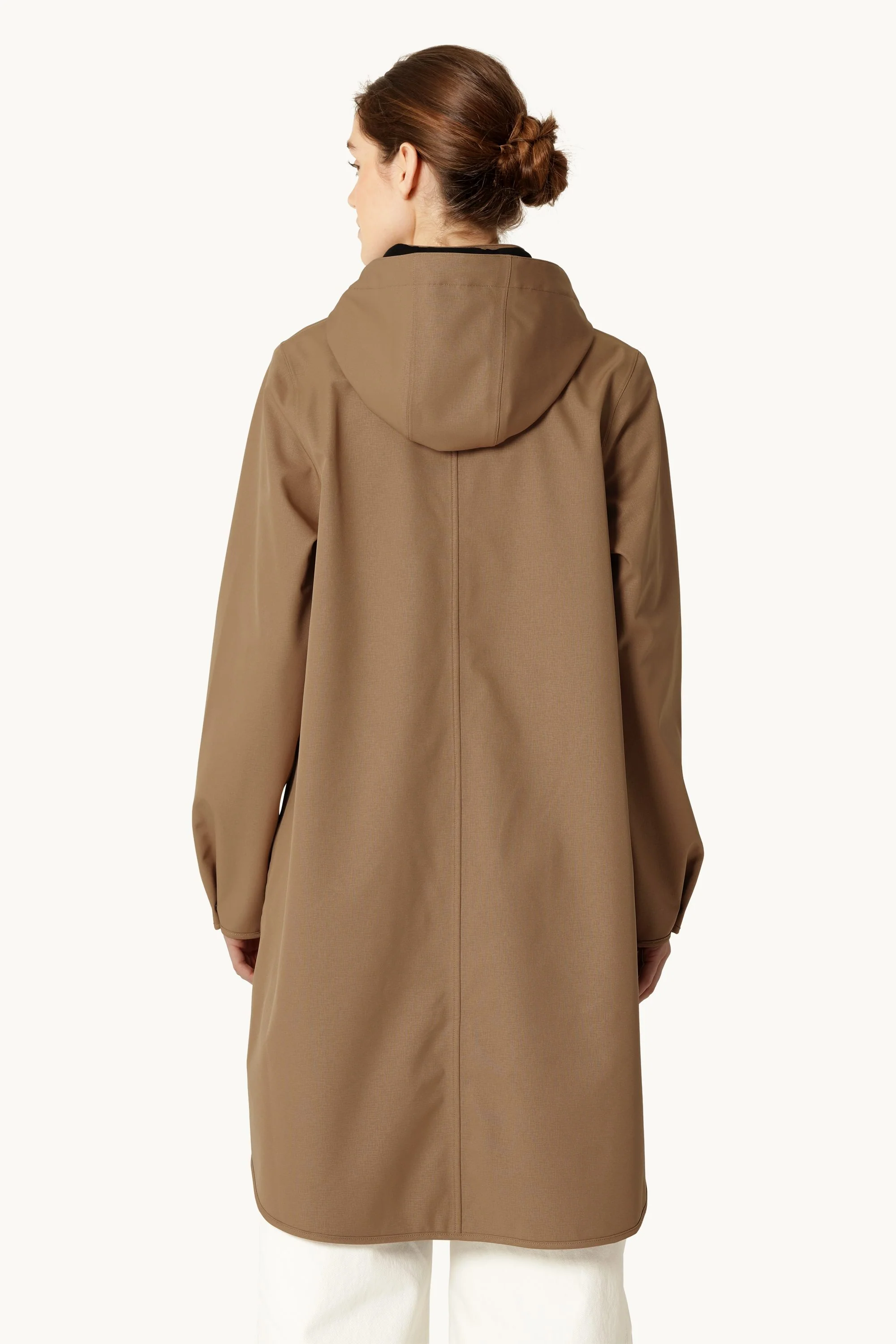 Softshell Raincoat A-line - Mocca - Image 3