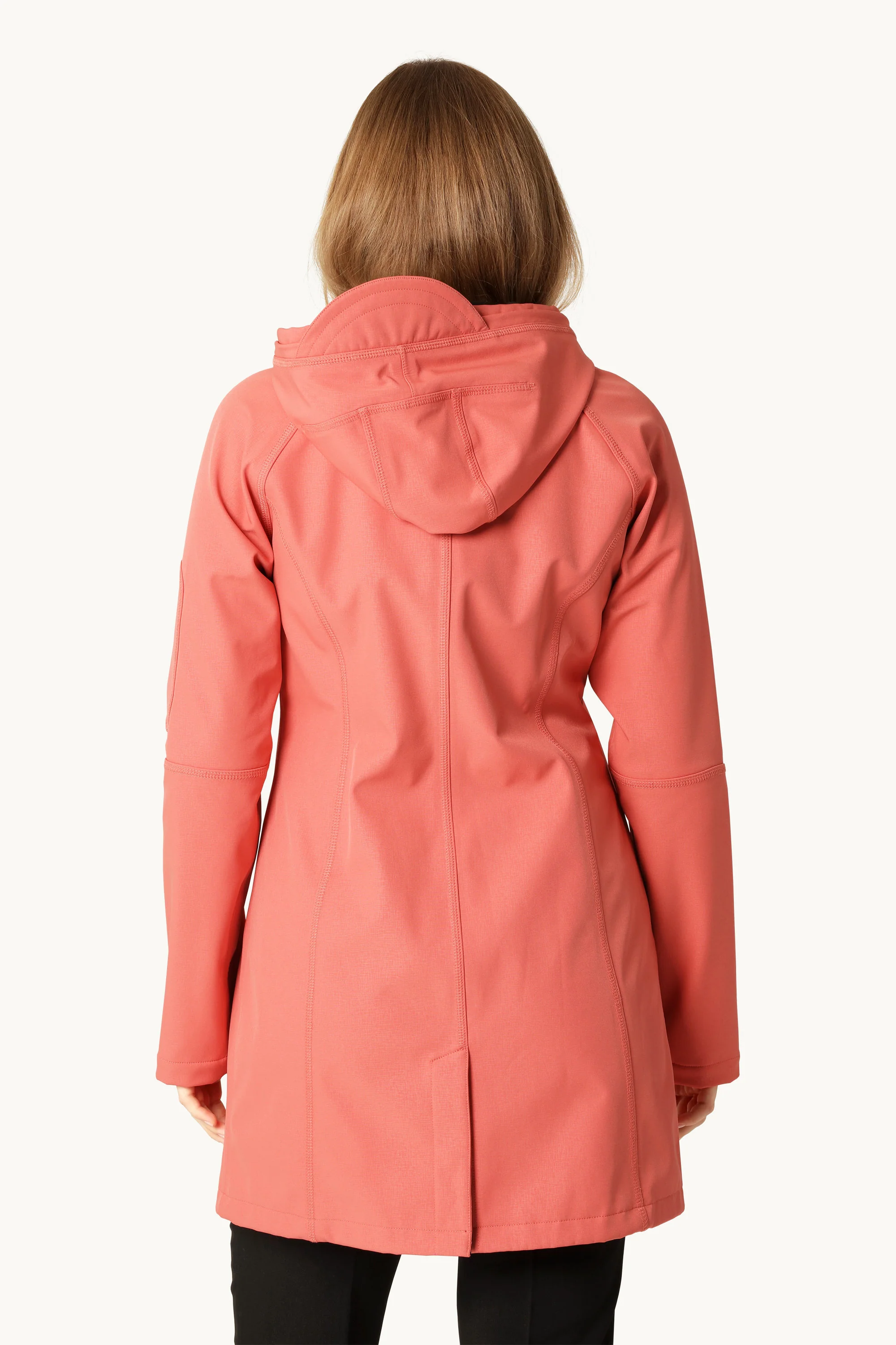Softshell Raincoat - Spiced Coral - Image 3