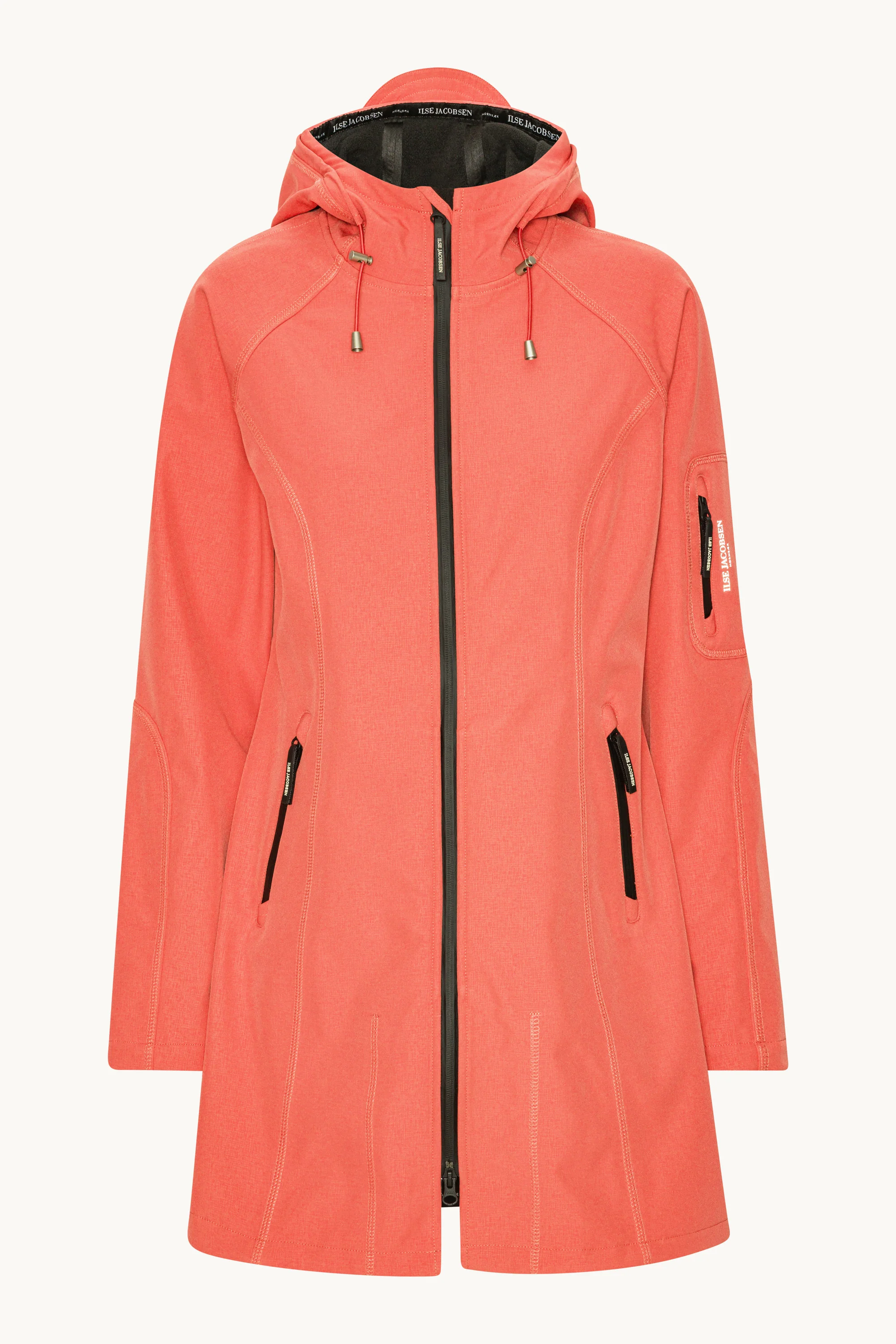 Softshell Raincoat - Spiced Coral - Image 5