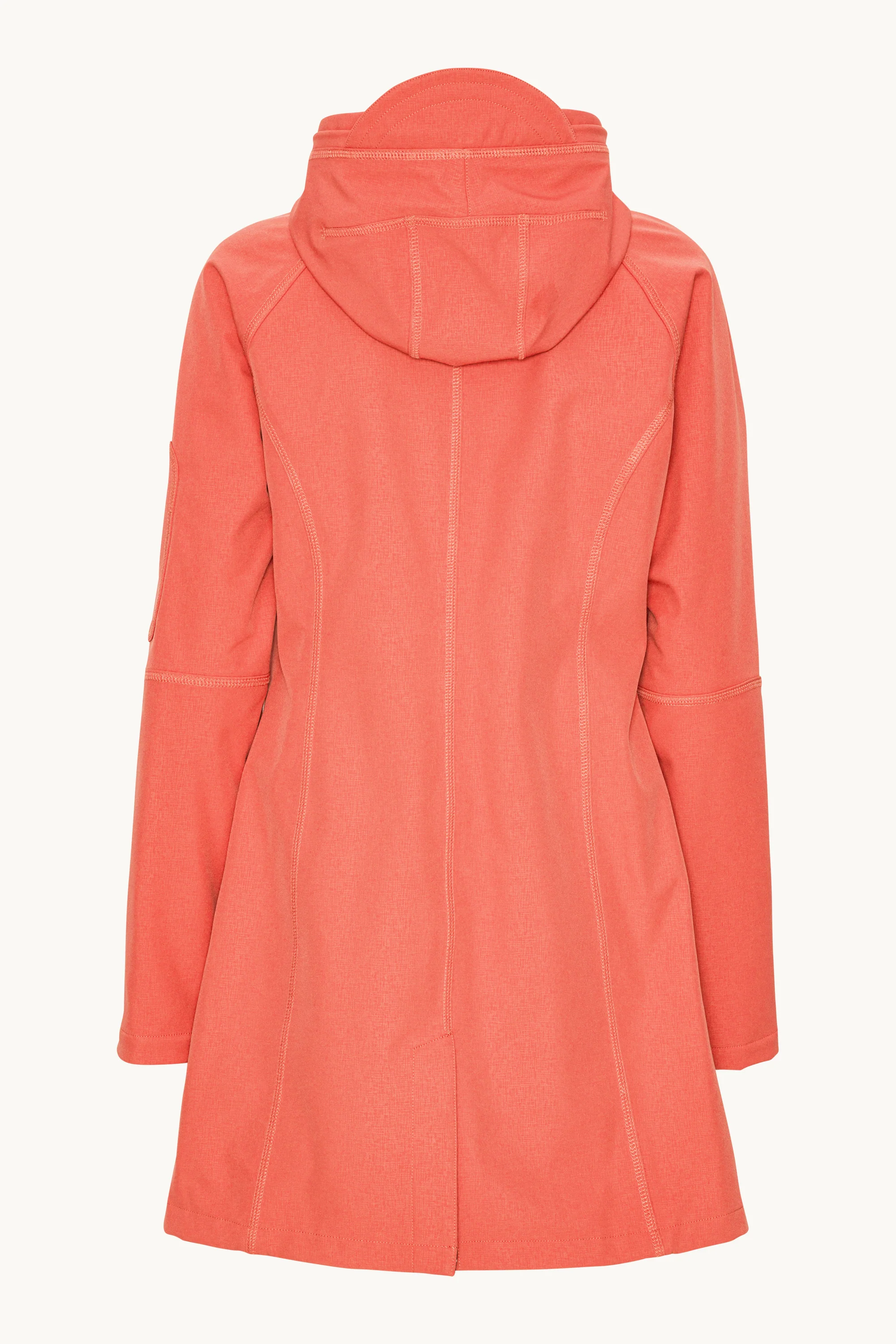 Softshell Raincoat - Spiced Coral - Image 6
