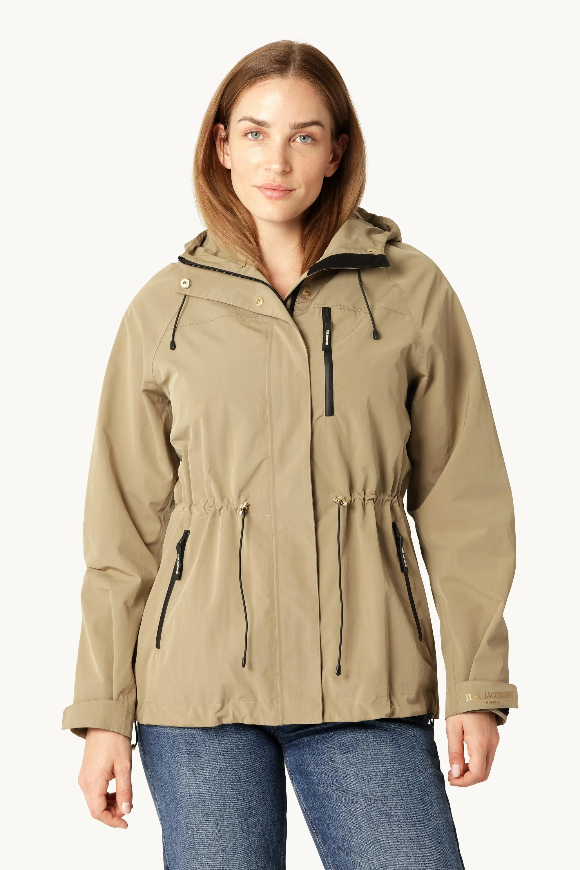 Technical Raincoat - Greige - Image 2