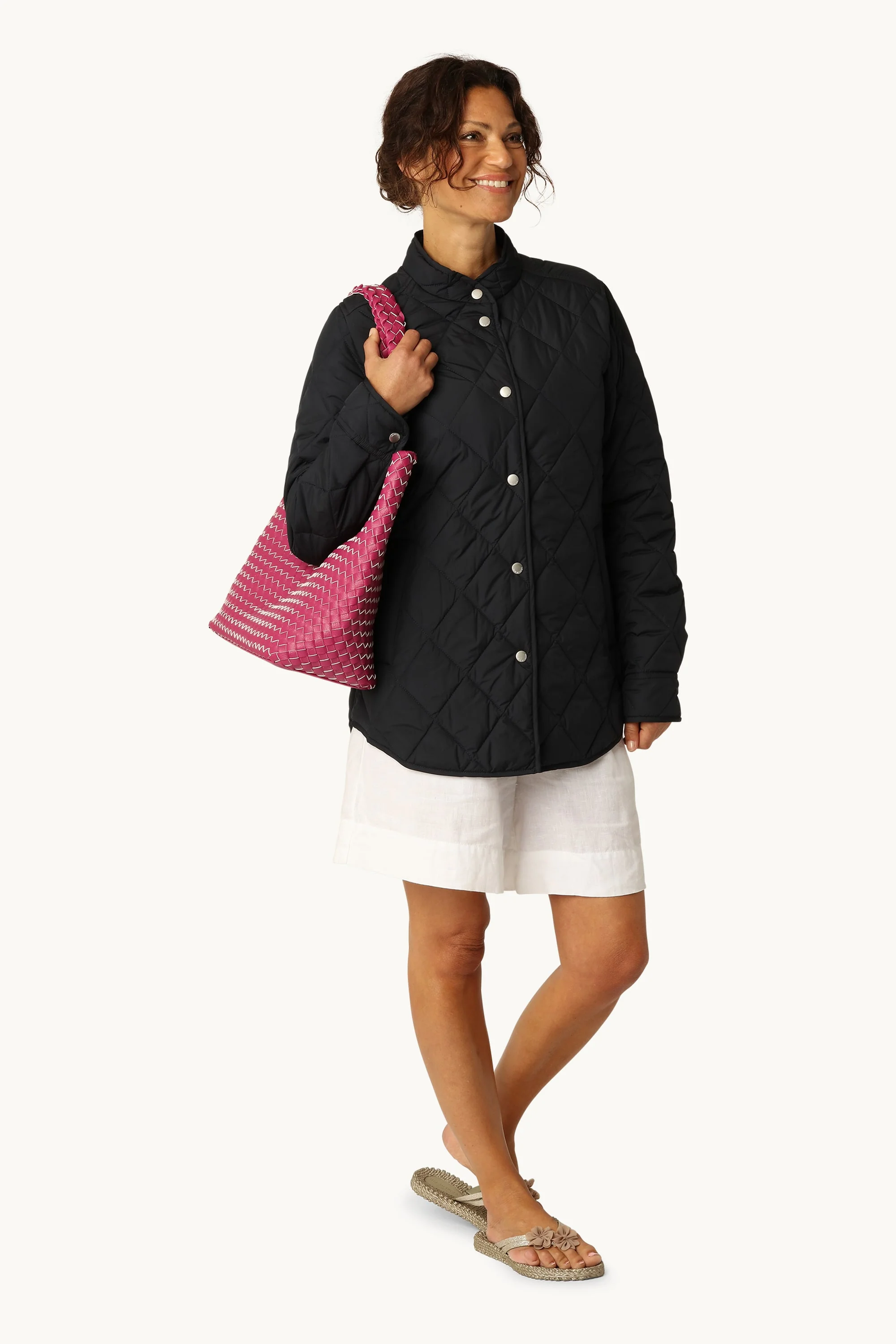 Tote Bag Braided - Magenta Haze Magenta Haze Metallic - Image 8