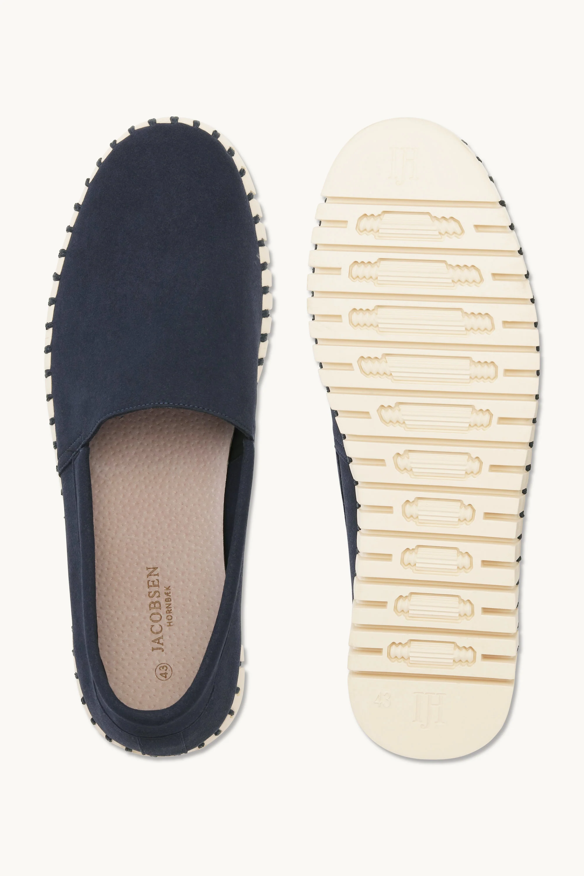 Tulip Espadrille Men - Dark Indigo Pearled Ivory - Image 4