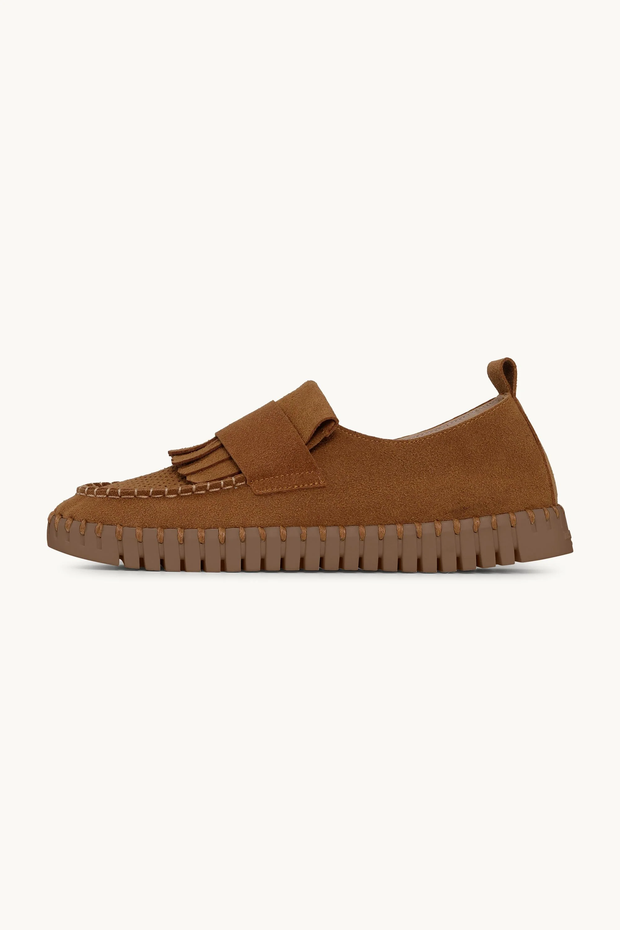 Tulip Fringe Loafer - Cashew Cashew - Image 4