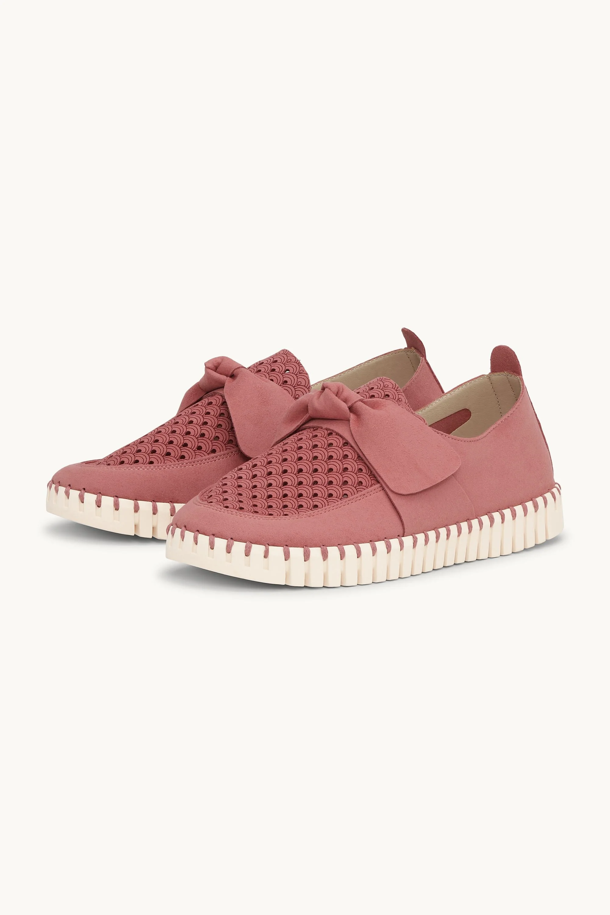 Tulip Loafer - Rouge Pearled Ivory