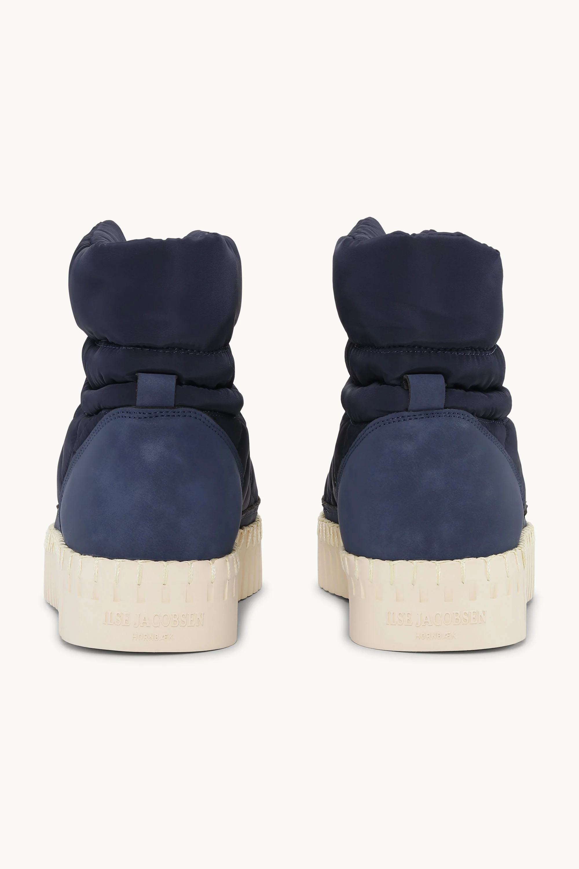 Tulip Padded Winter Boot - Dark Indigo Pearled Ivory - Image 5