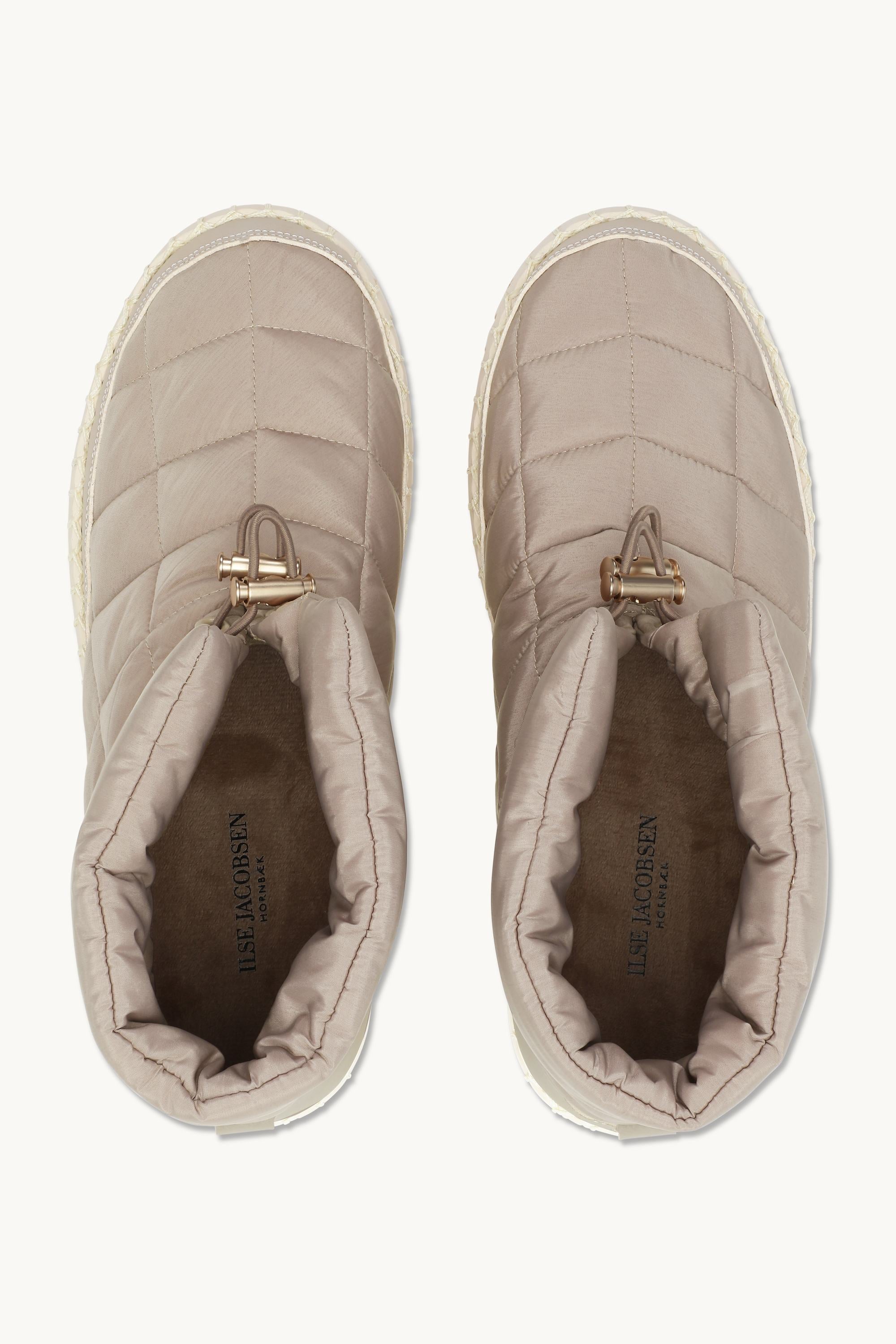 Tulip Padded Winter Boot - Wheat Pearled Ivory - Image 3