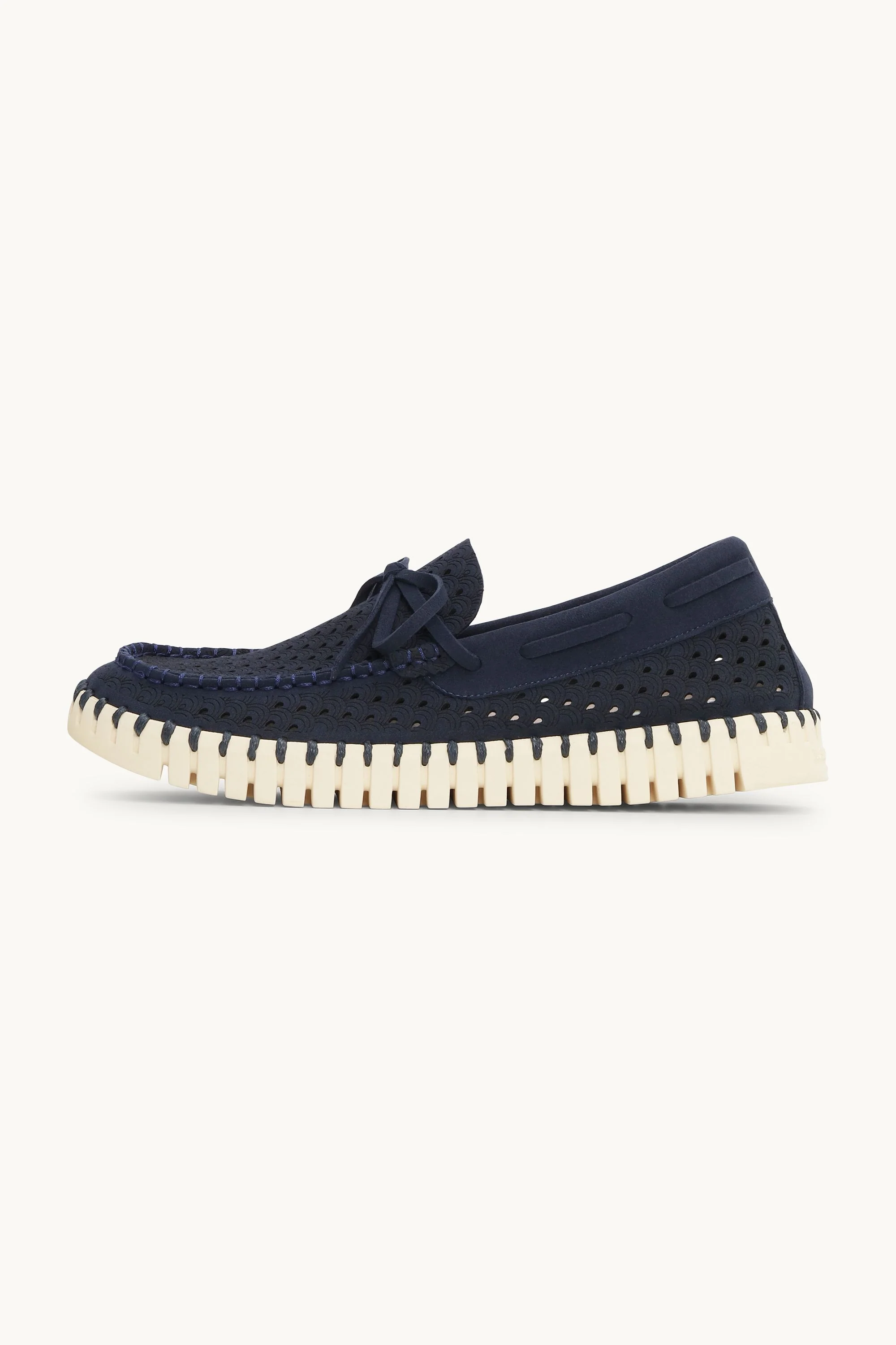 Tulip Sailor Shoe - Dark Indigo Pearled Ivory - Image 3