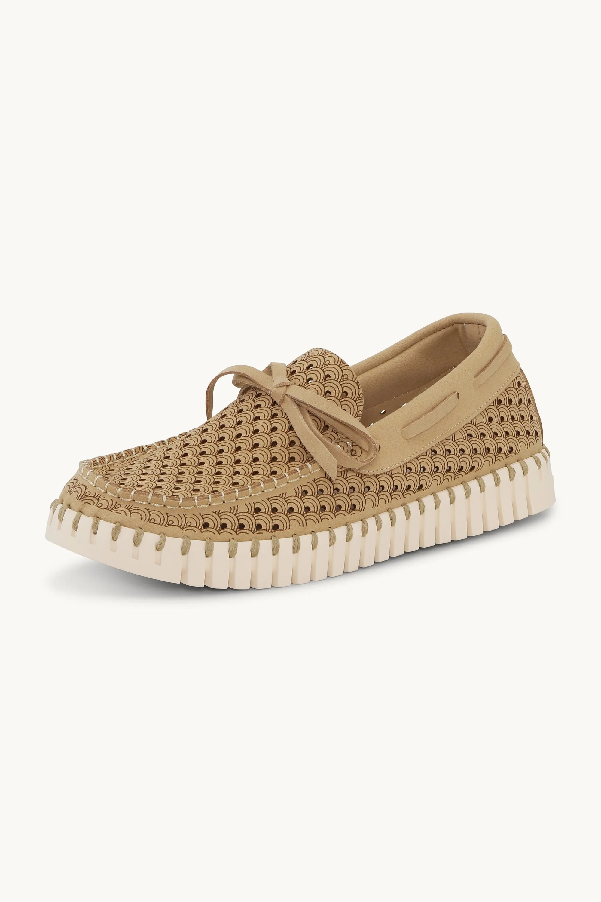 Tulip Sailor Shoe - Latte Pearled Ivory - Image 7