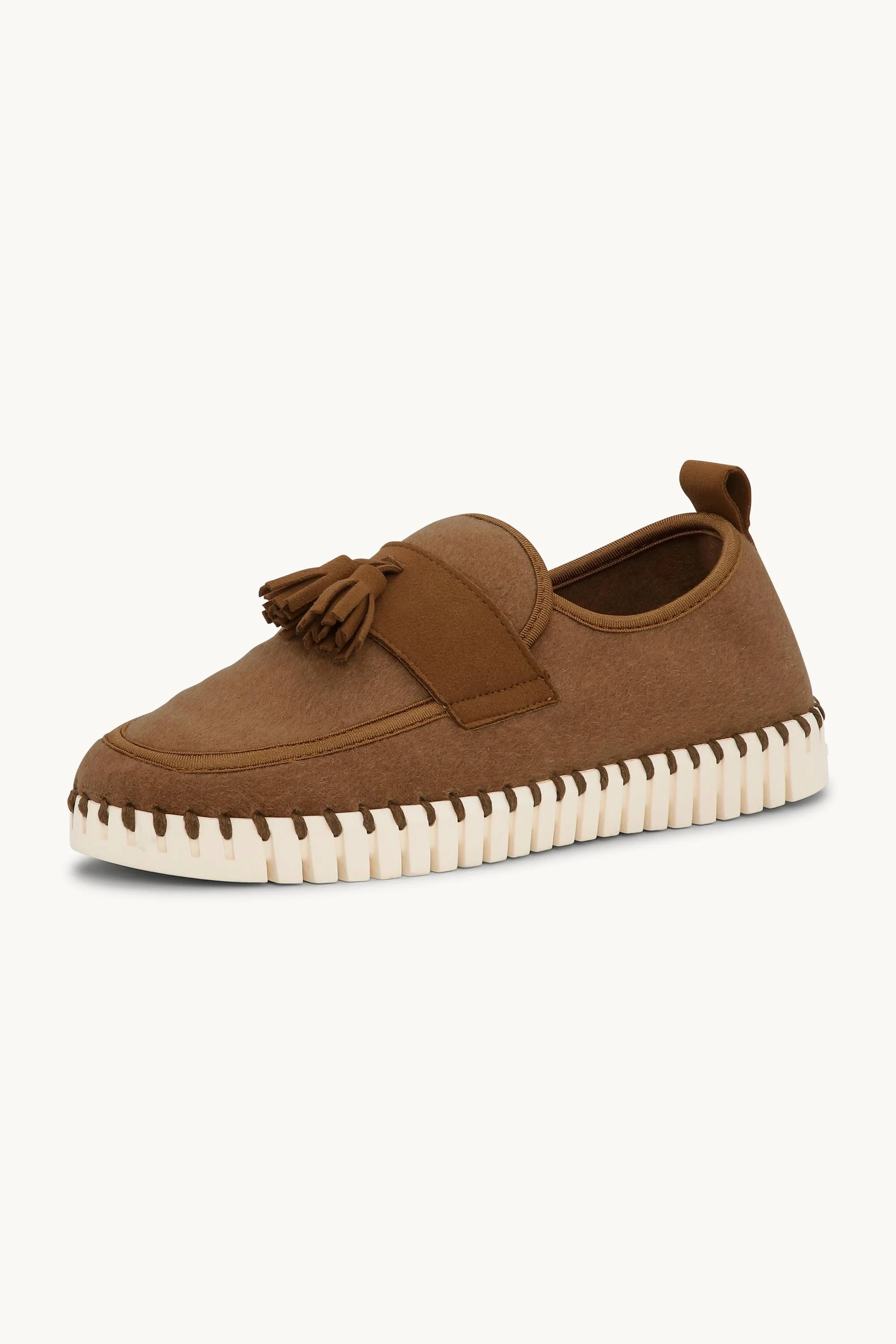 Tulip Wool Loafer - Cashew Pearled Ivory - Image 7