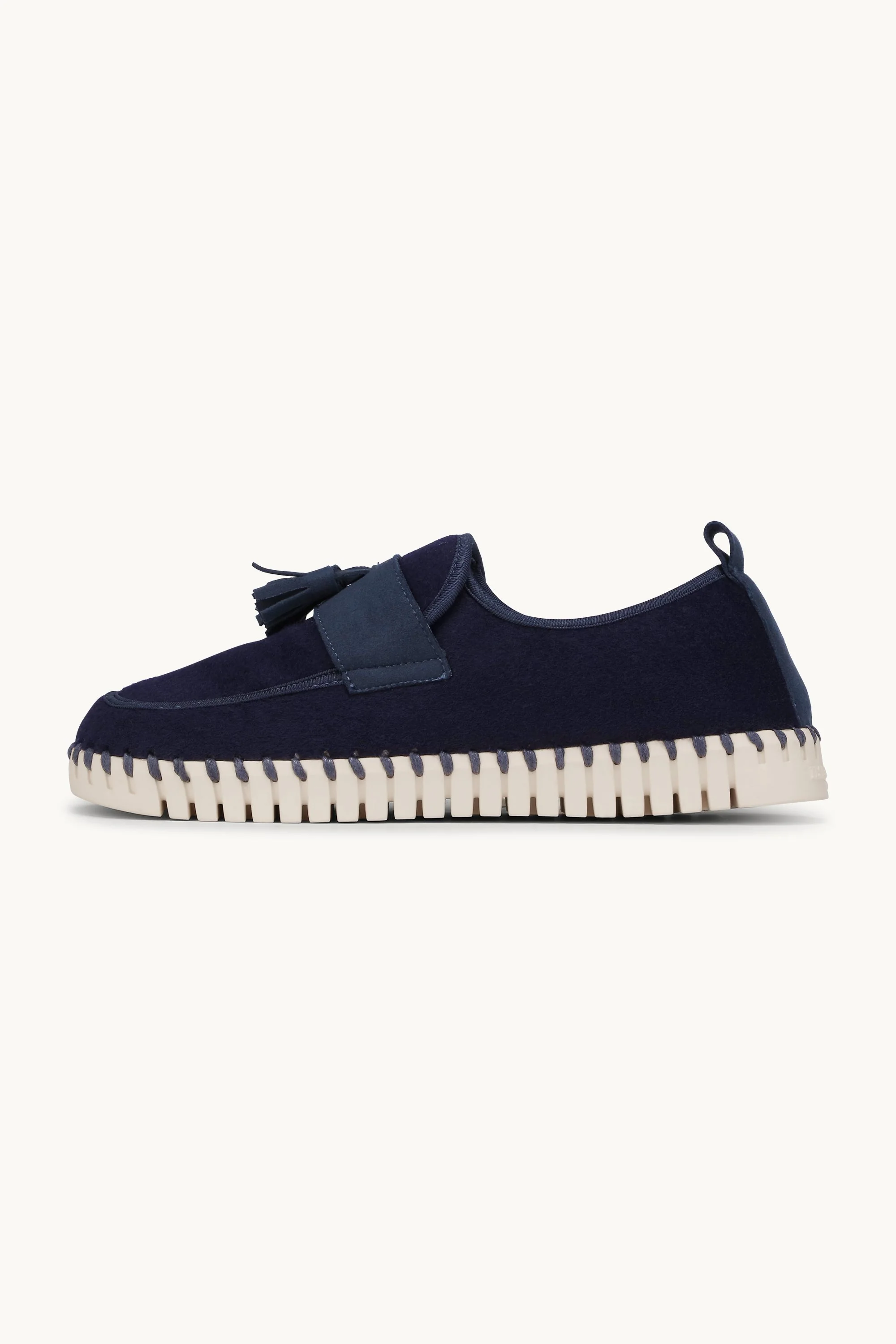 Tulip Wool Loafer - Dark Indigo Pearled Ivory - Image 3