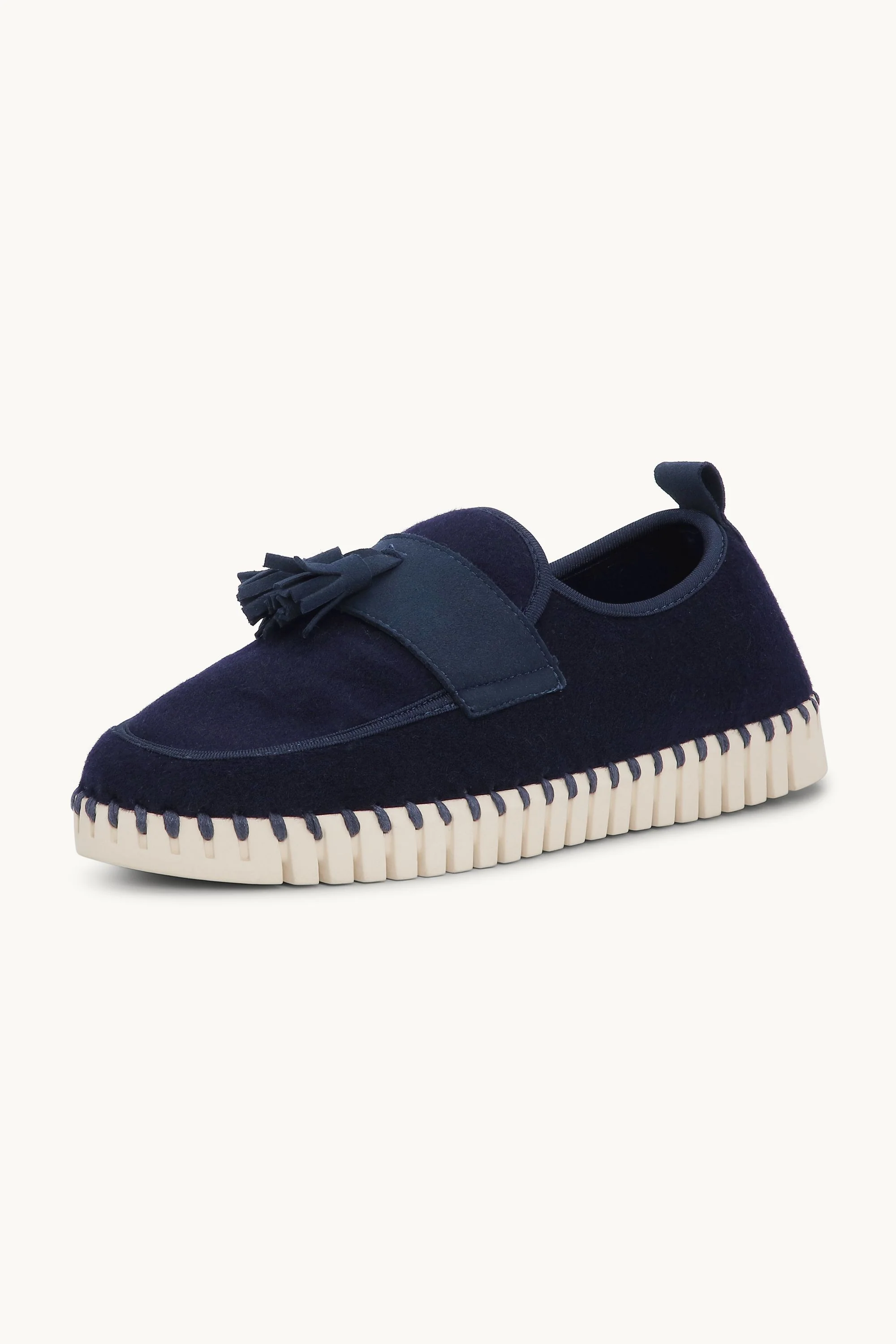 Tulip Wool Loafer - Dark Indigo Pearled Ivory - Image 7