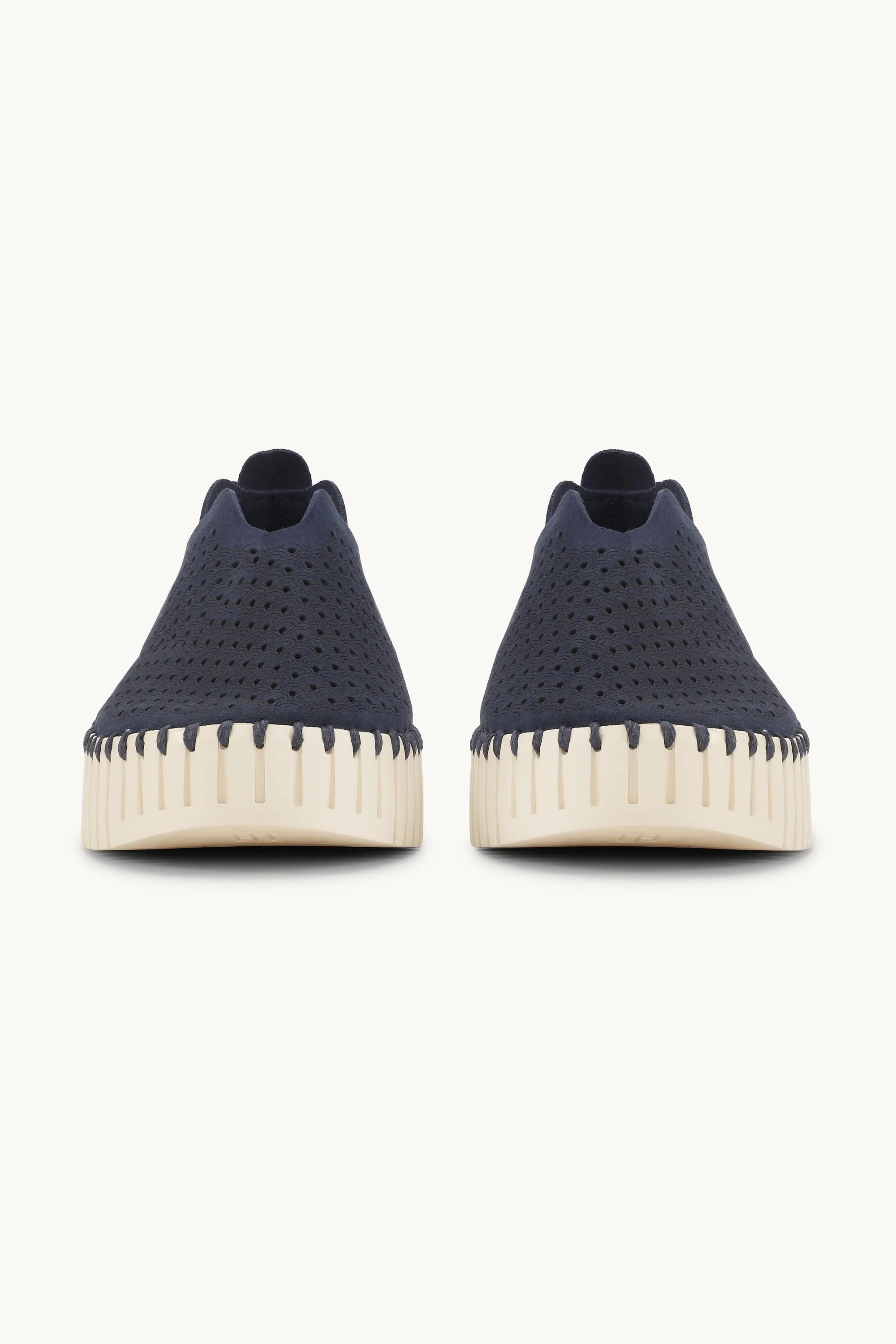 Platform Tulip Flats - Dark Indigo - Image 10
