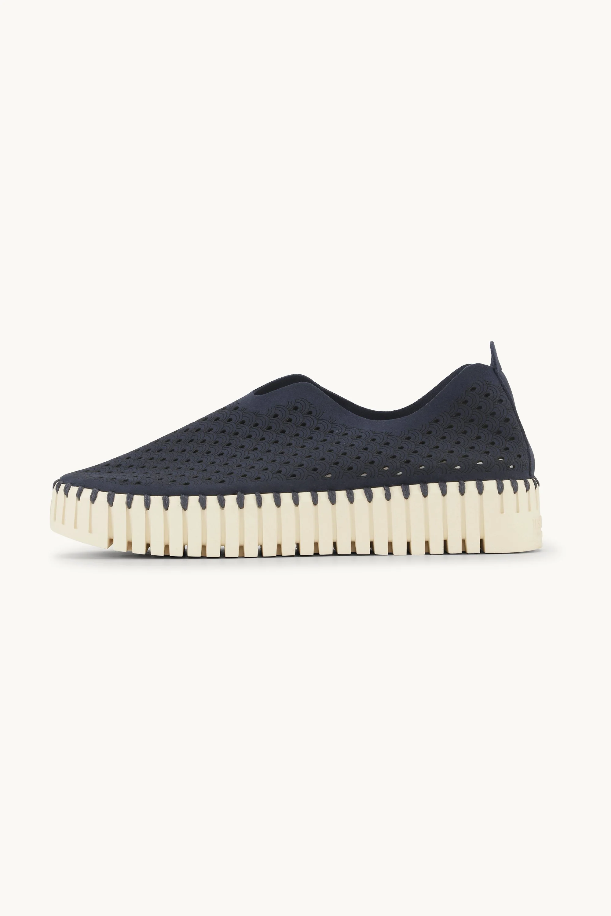 Platform Tulip Flats - Dark Indigo - Image 6